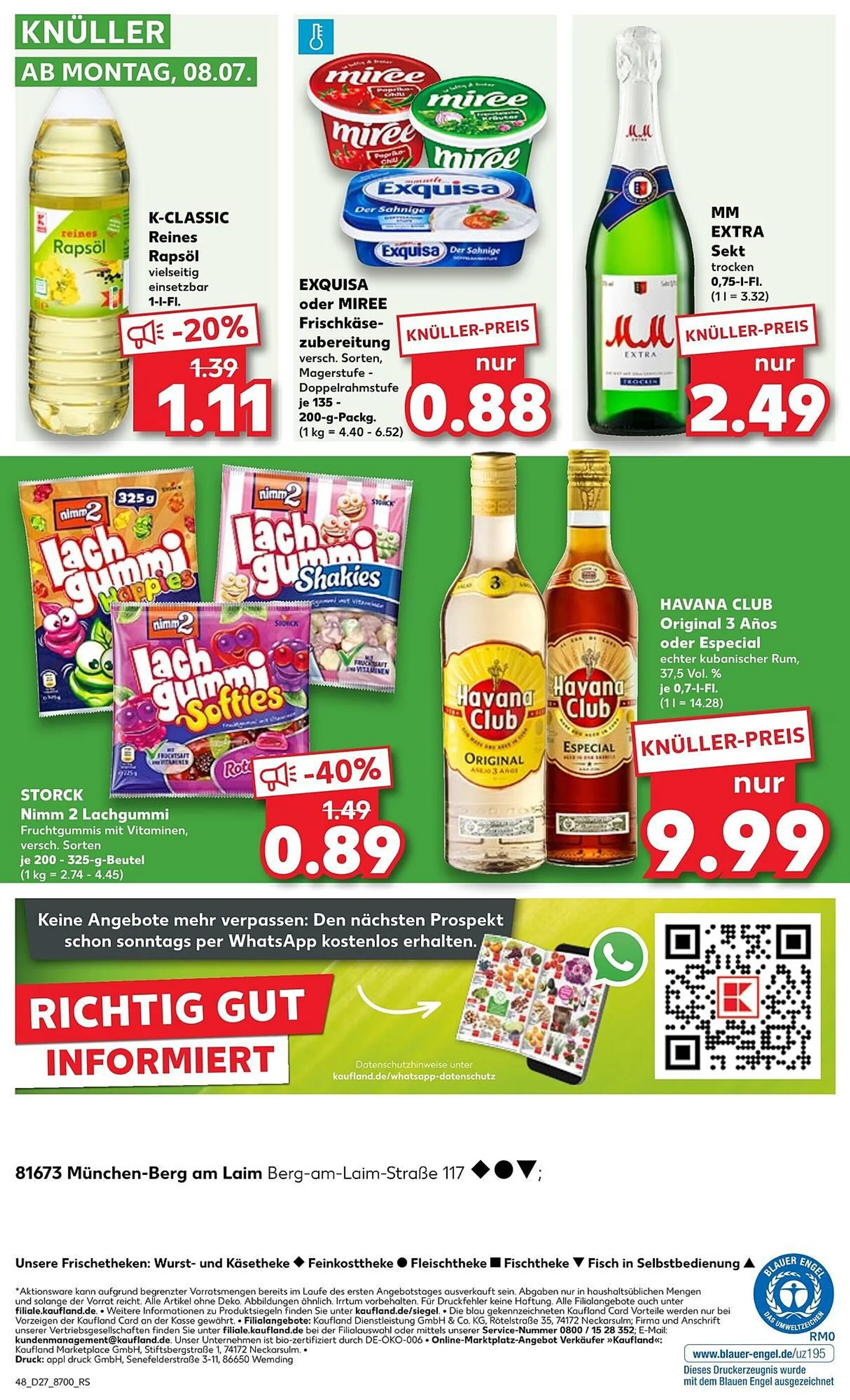 Kaufland Prospekt von 3. Juli bis 10. Juli 2024 - Prospekt seite 56