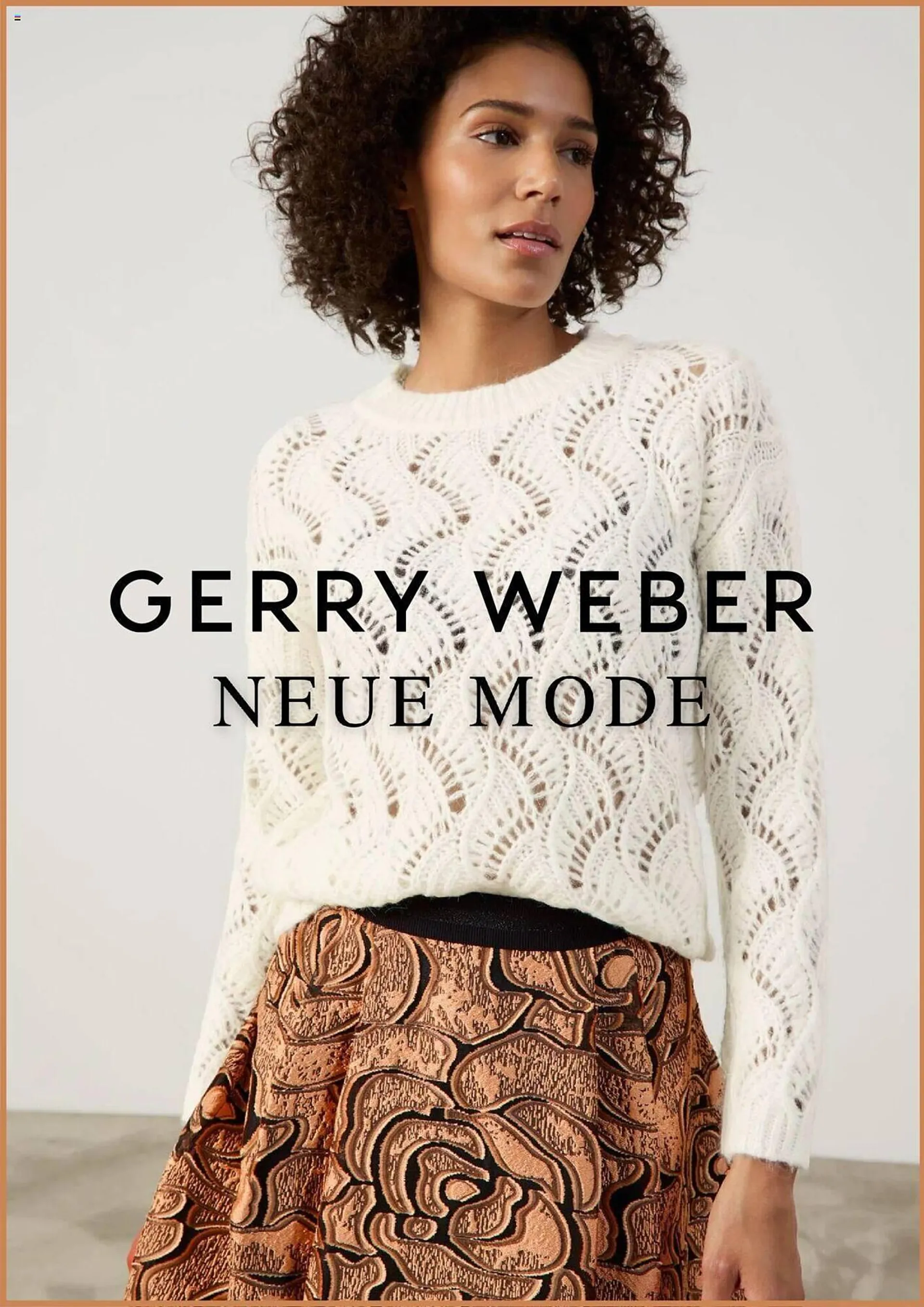 Gerry Weber Prospekt von 18. Oktober bis 18. November 2024 - Prospekt seite 1