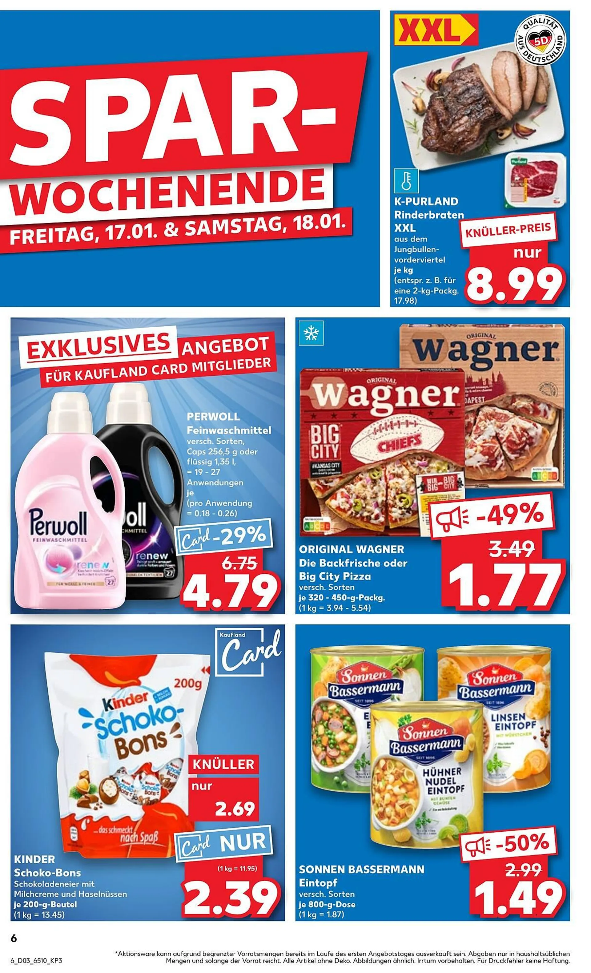 Kaufland Prospekt von 16. Januar bis 22. Januar 2025 - Prospekt seite 6