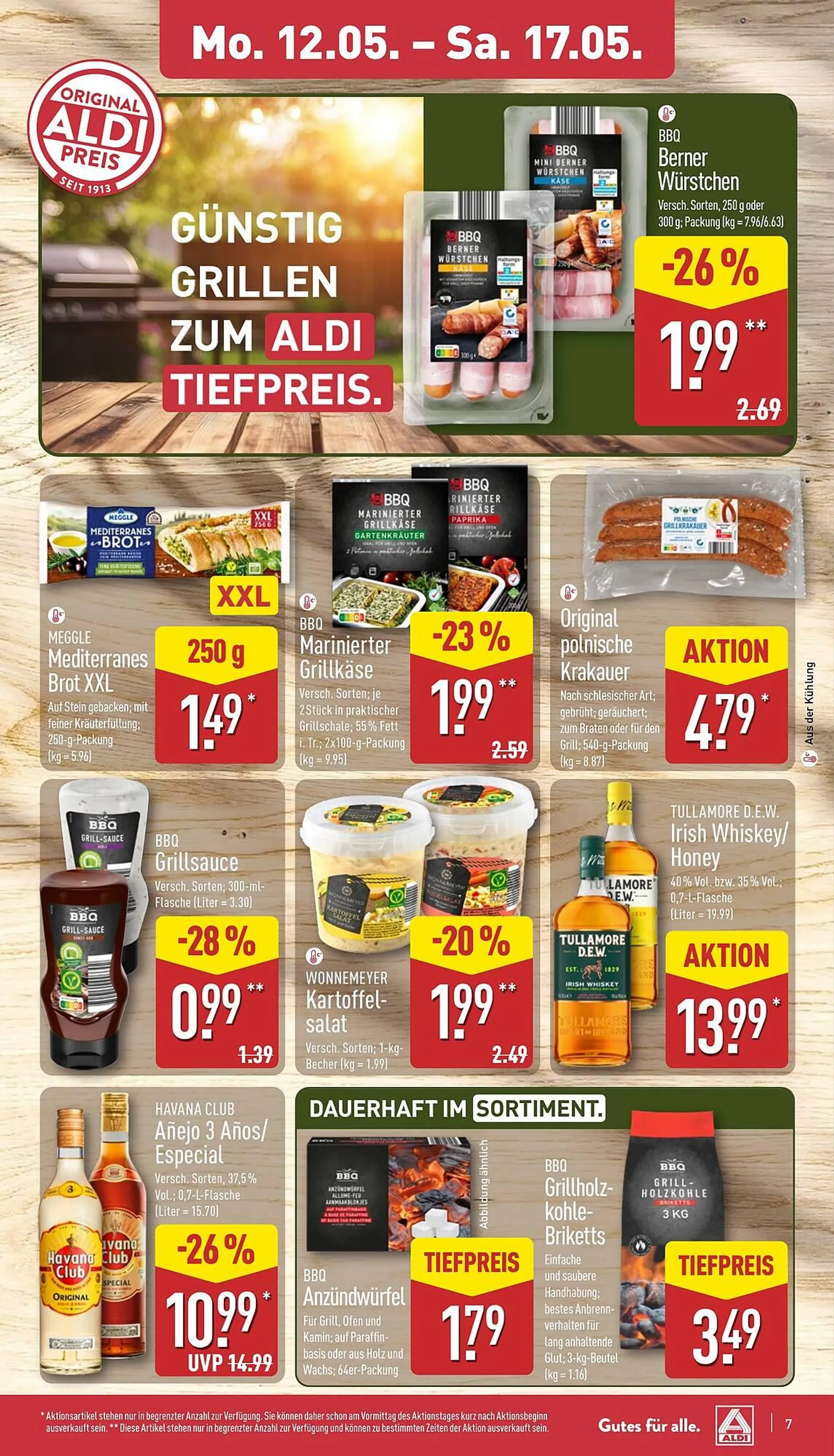 Aldi Nord Prospekt von 12. Mai bis 18. Mai 2025 - Prospekt seite 7