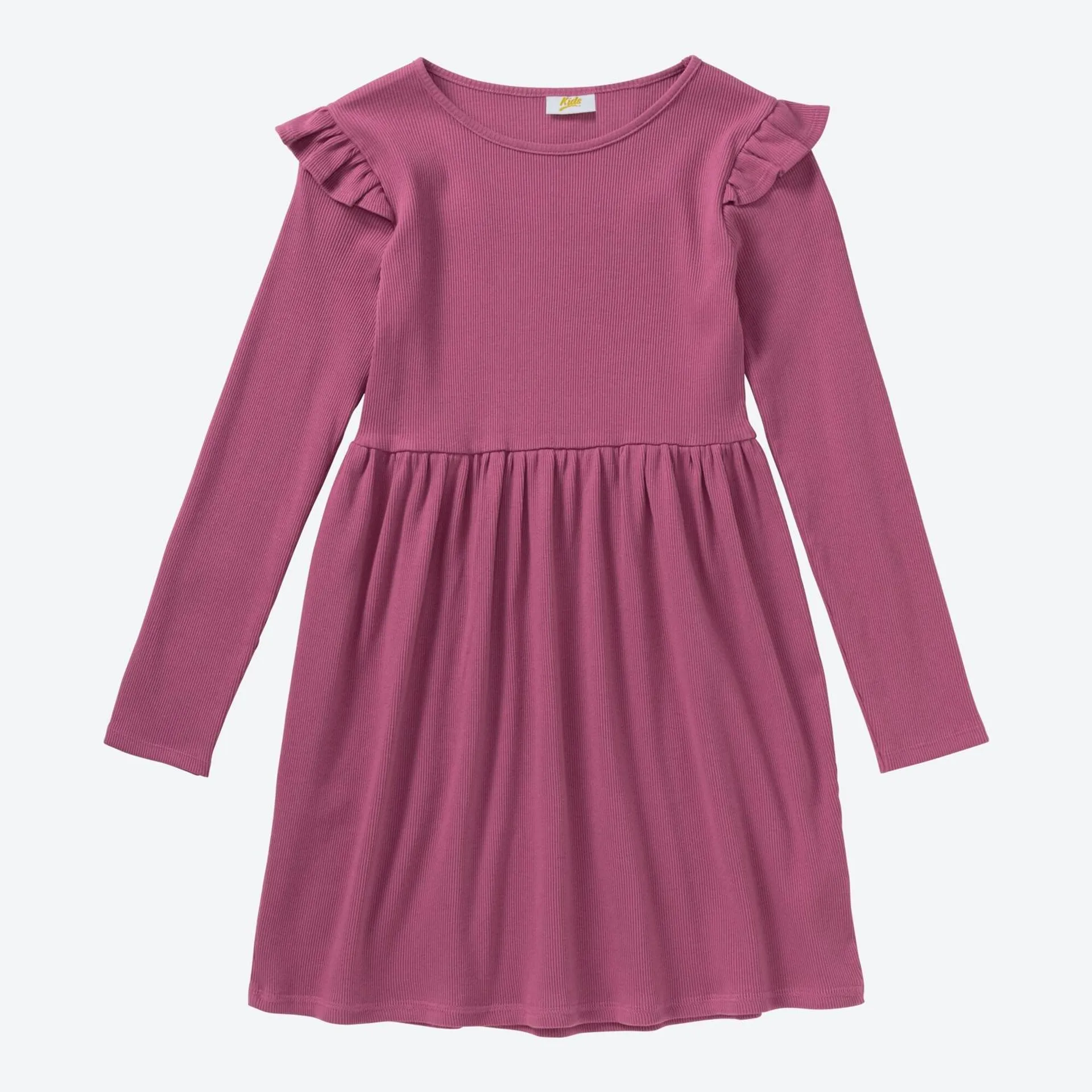 Kinder-Mädchen-Kleid mit Rüschen