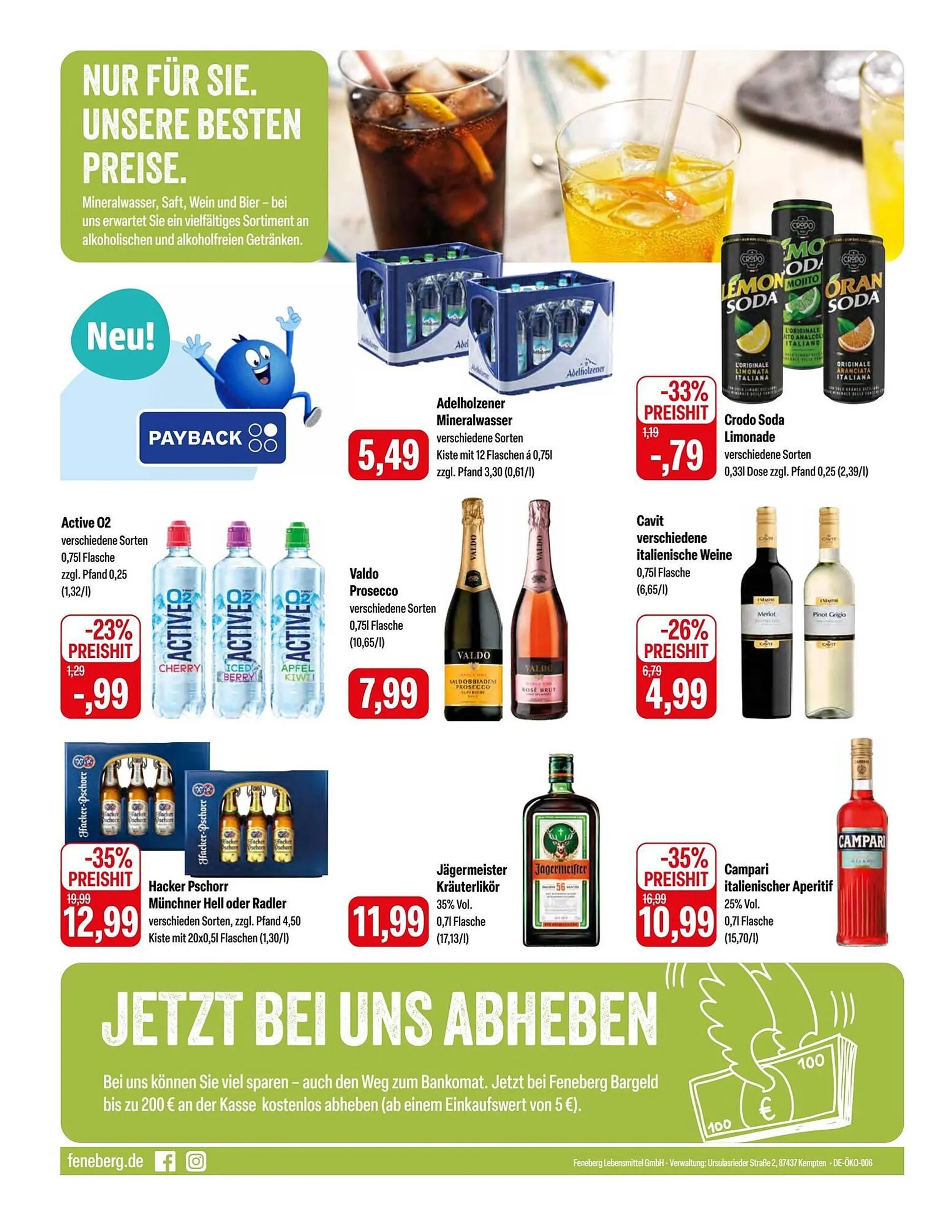 Feneberg Prospekt von 15. Mai bis 19. Mai 2025 - Prospekt seite 16
