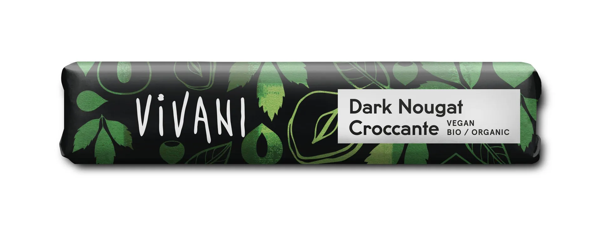 Vivani Dark Nougat Croccante 35g