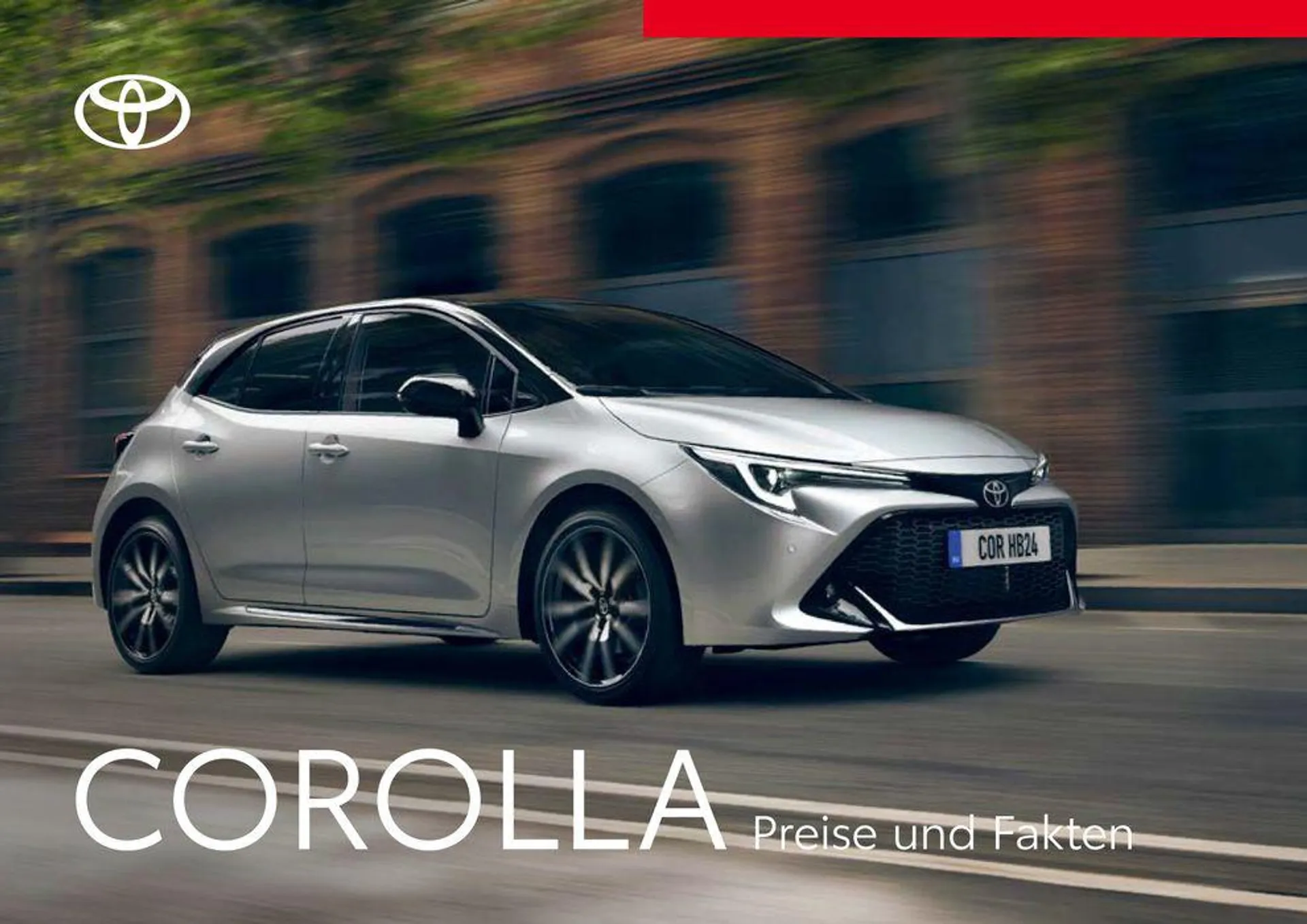 Toyota Corolla von 6. April bis 6. April 2025 - Prospekt seite 1