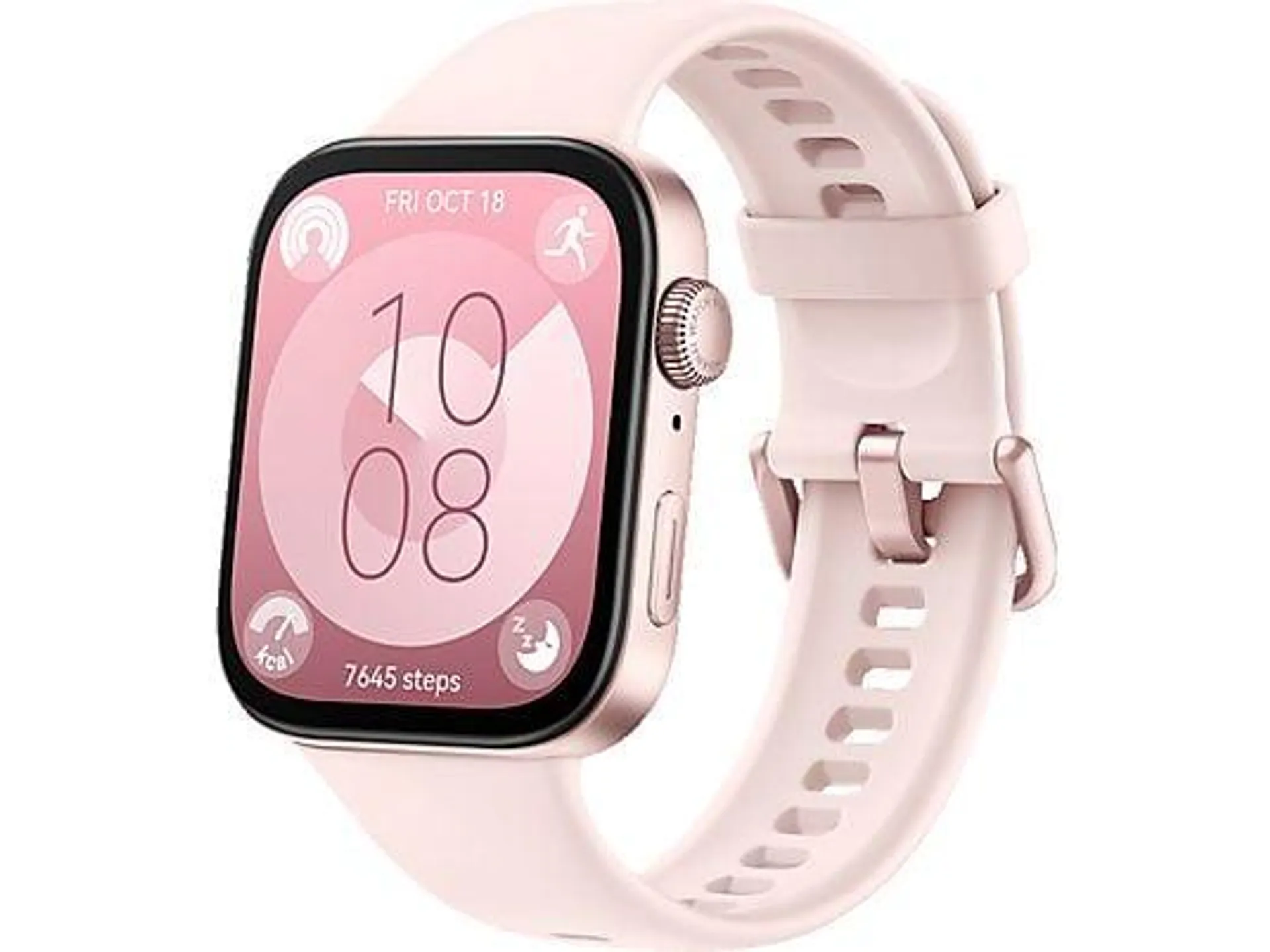 HUAWEI FIT 3 Smartwatches Aluminiumlegierung Fluorelastomer-Armband, 130-210 mm, Rosa