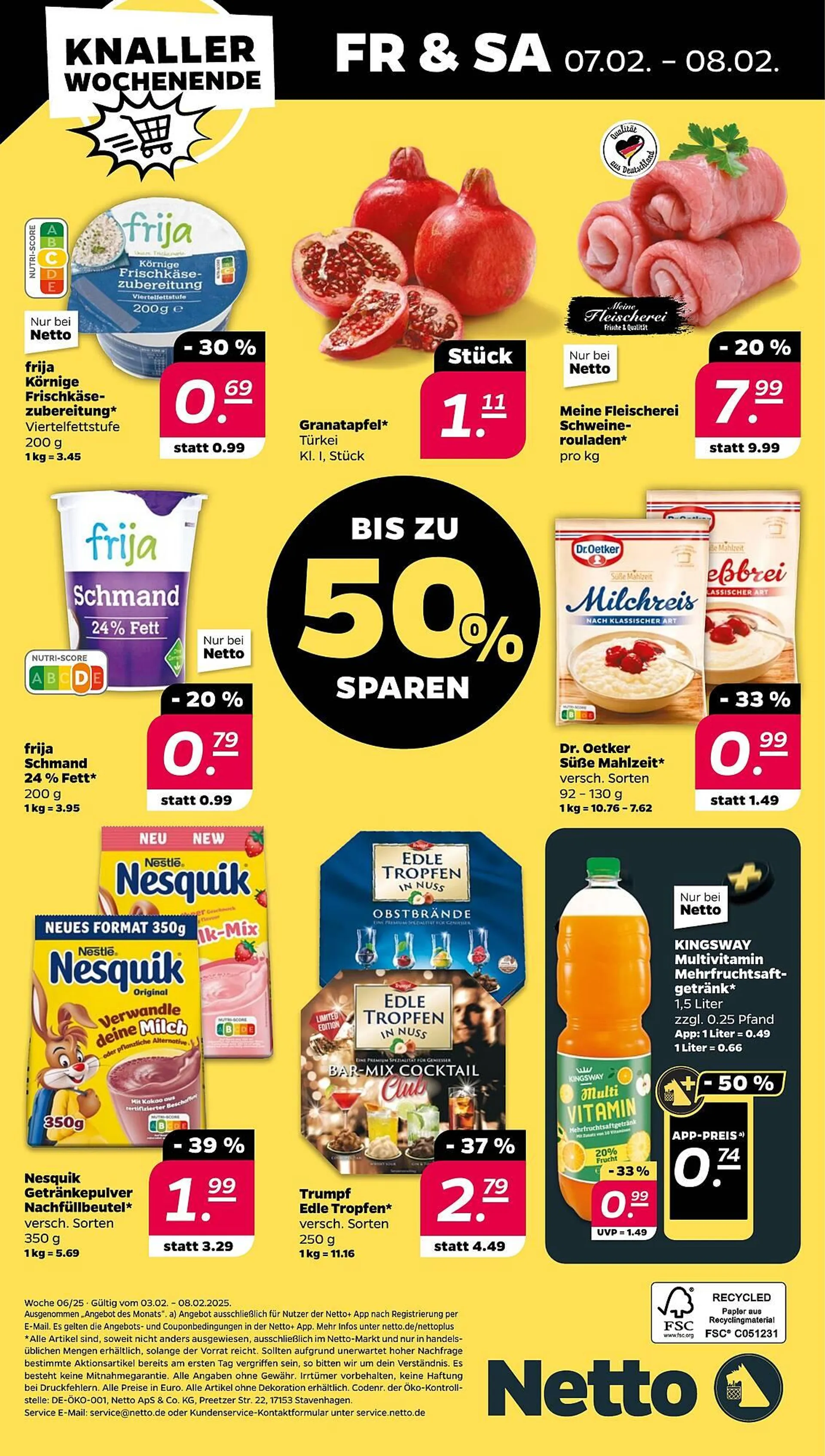 NETTO Prospekt von 3. Februar bis 8. Februar 2025 - Prospekt seite 32