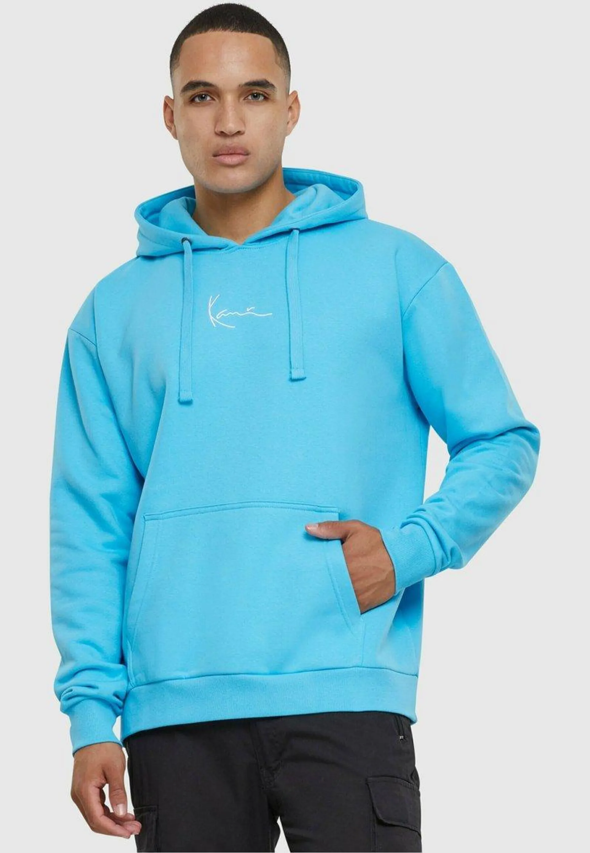 HDSMALL SIGNATURE ESSENTIAL - Hoodie - light blue