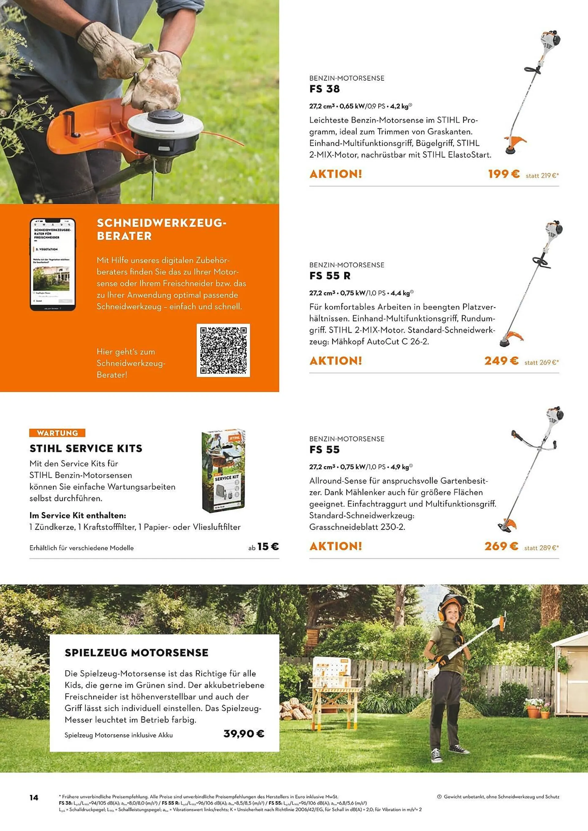 STIHL Prospekt von 24. Februar bis 31. Mai 2025 - Prospekt seite 14