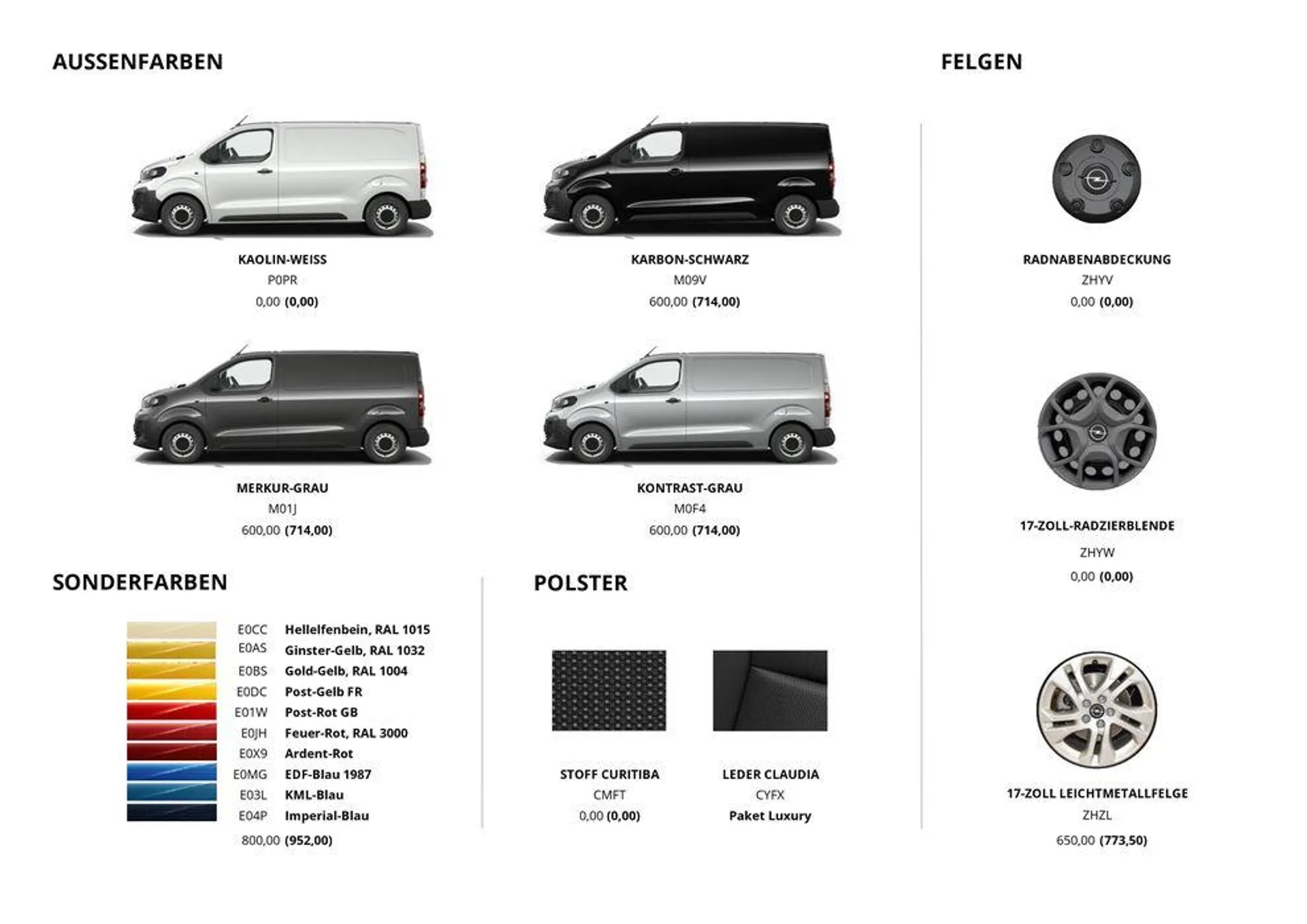 Opel Neuer Vivaro von 17. September bis 17. September 2025 - Prospekt seite 16