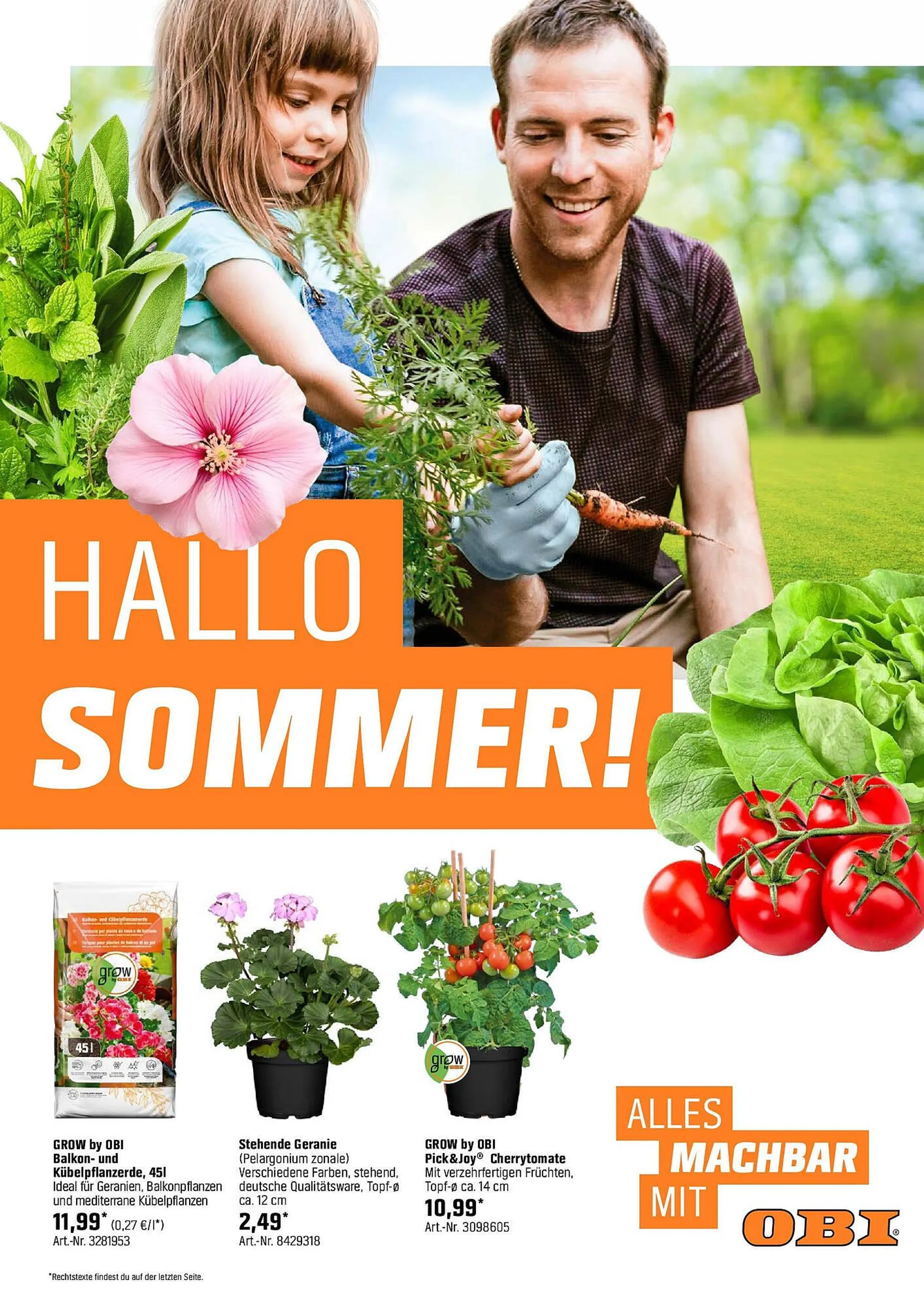 OBI Prospekt Die besten Angebote Juli 2024