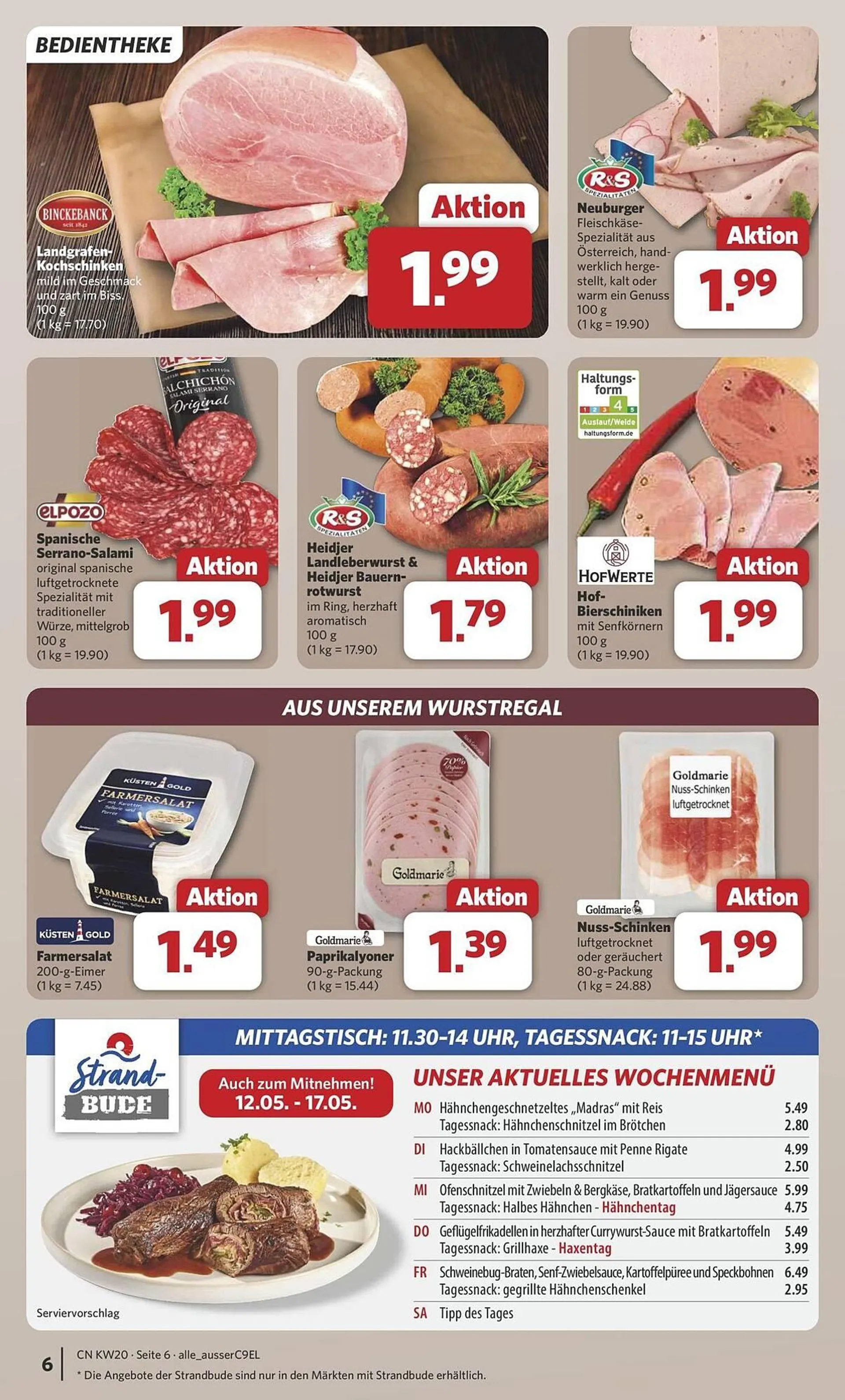 Combi Prospekt von 11. Mai bis 17. Mai 2025 - Prospekt seite 6
