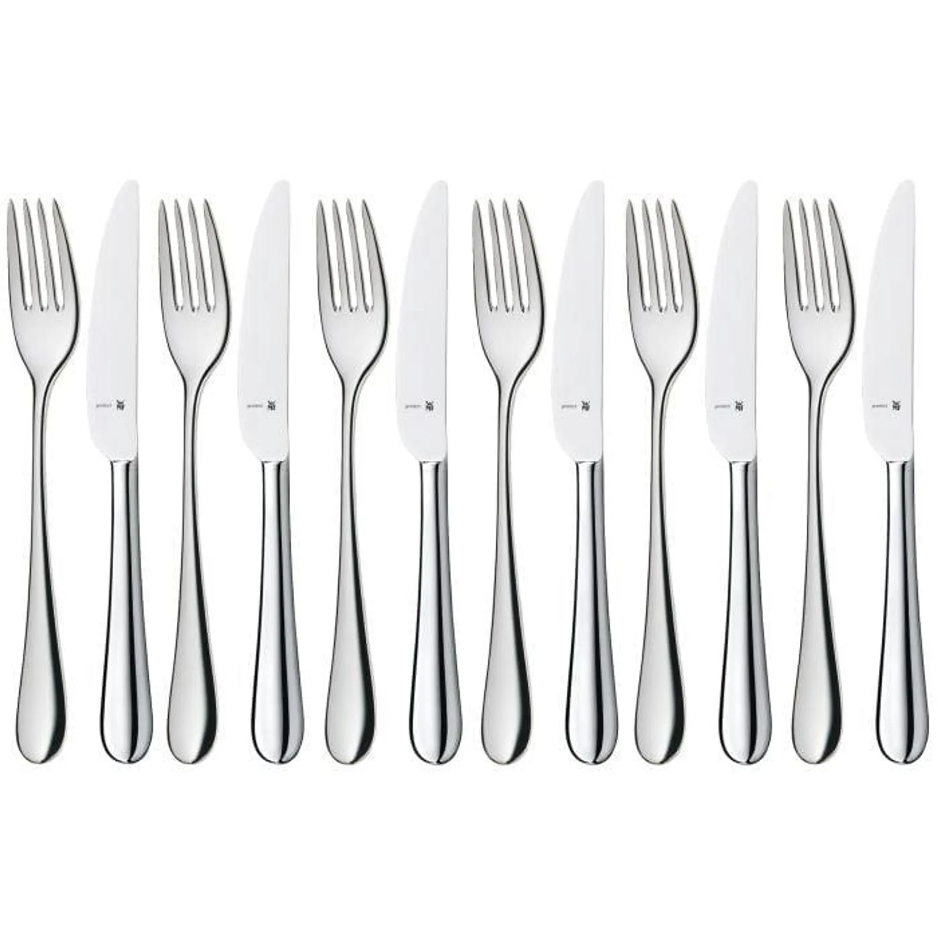 Merit Dessertbesteck-Set, 12-teilig, Cromargan protect®