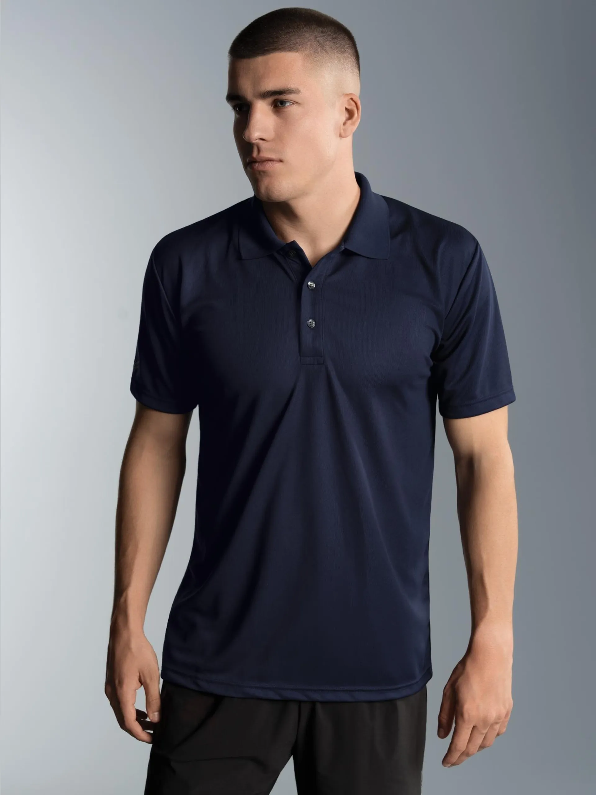 Klassisches Poloshirt COOLMAX® Navy