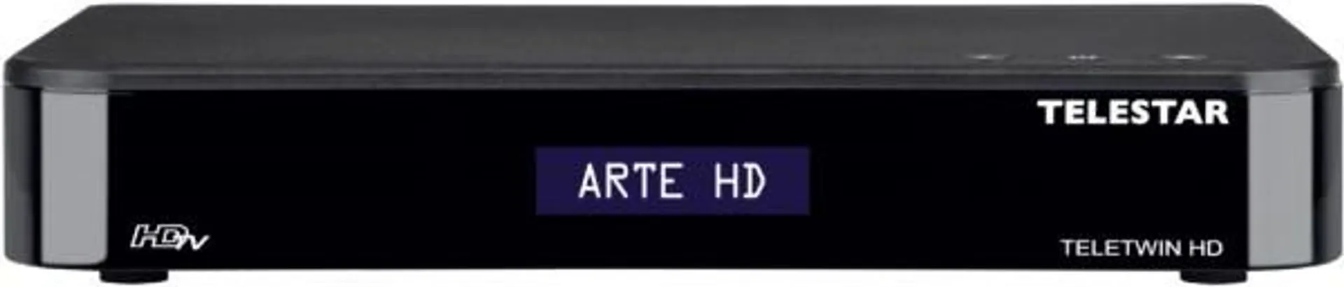 Telestar TELETWIN HD HDTV Twin Sat-Receiver schwarz