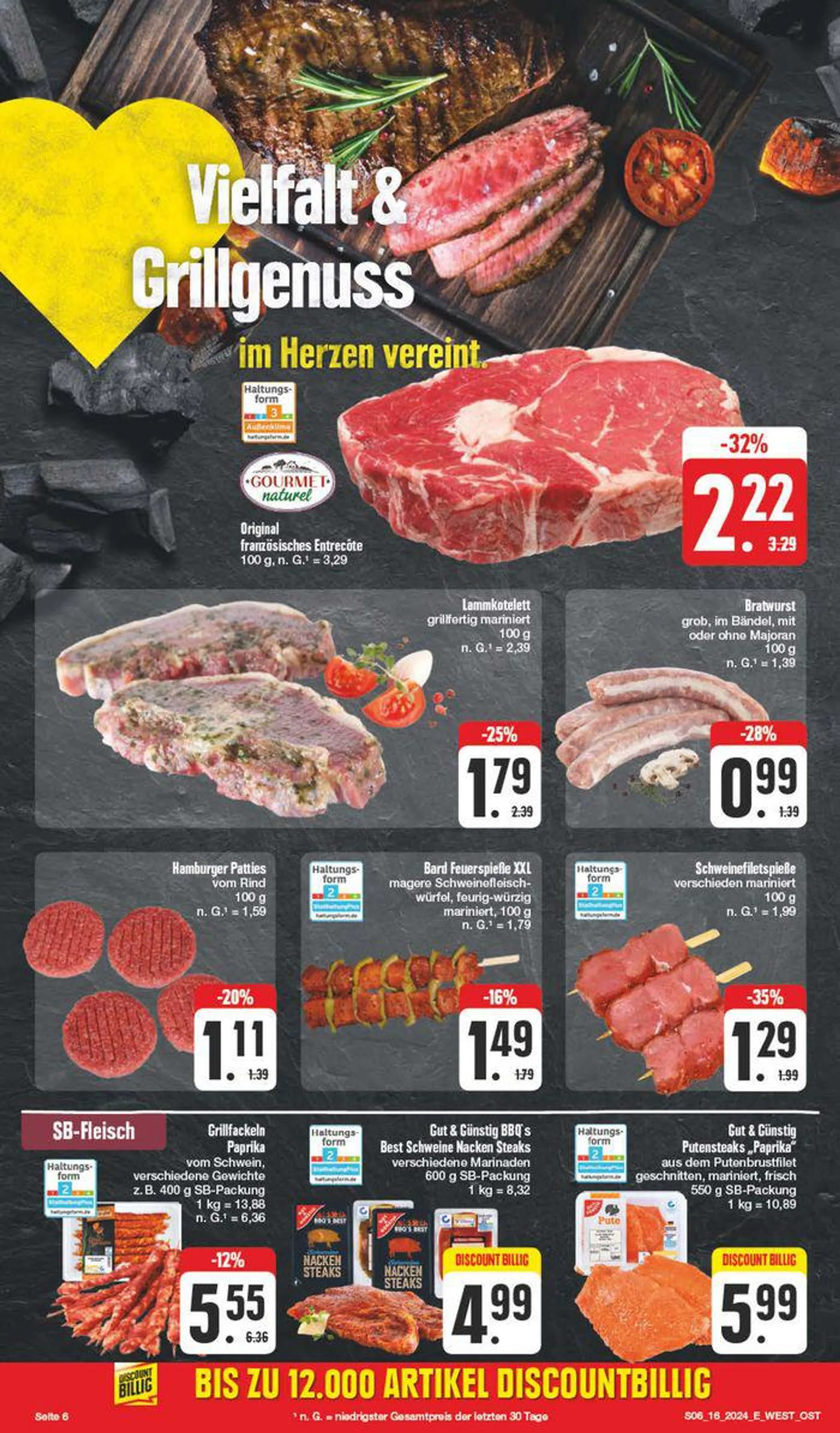 Edeka flugblatt von 14. April bis 20. April 2024 - Prospekt seite 6