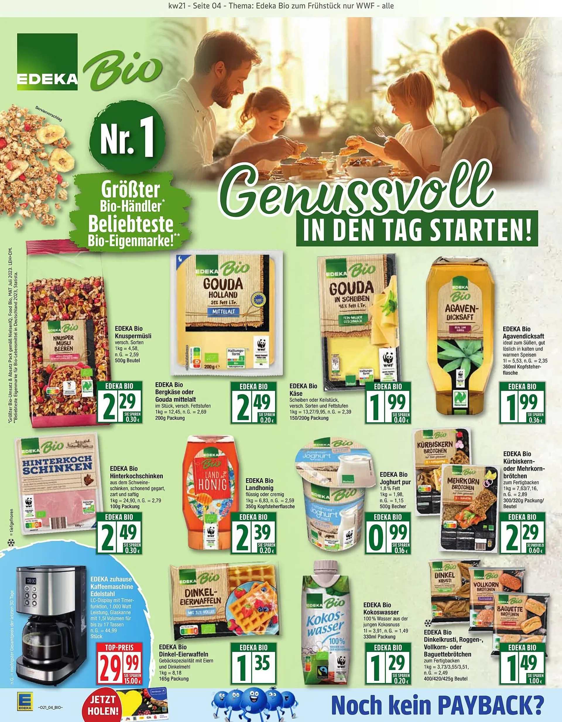 Edeka Prospekt von 18. Mai bis 24. Mai 2025 - Prospekt seite 4