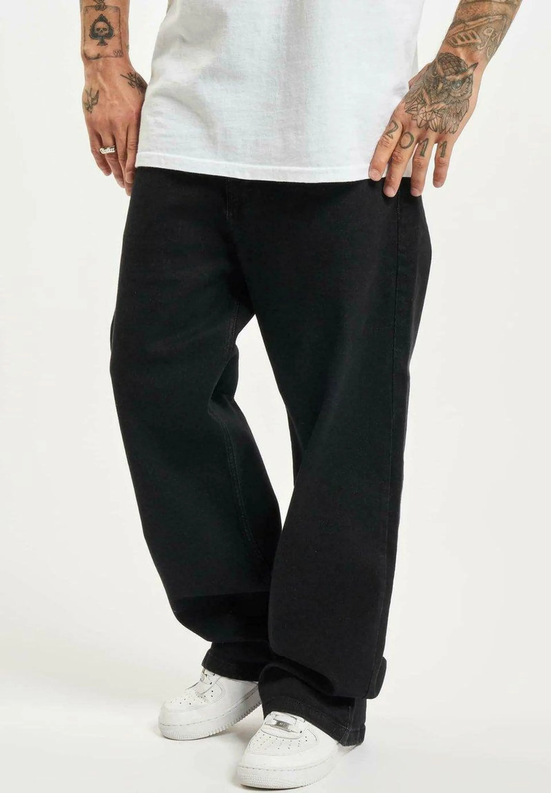 BAGGY - Relaxed fit jeans - black