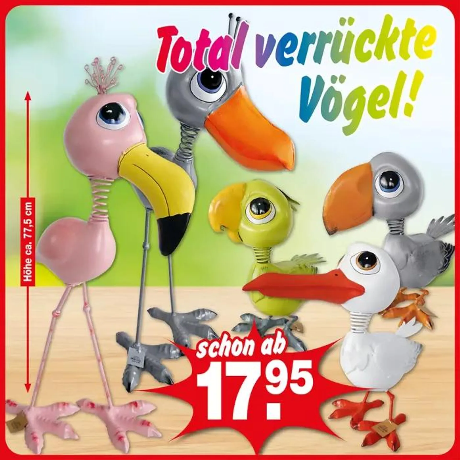 Total verrückte Vögel