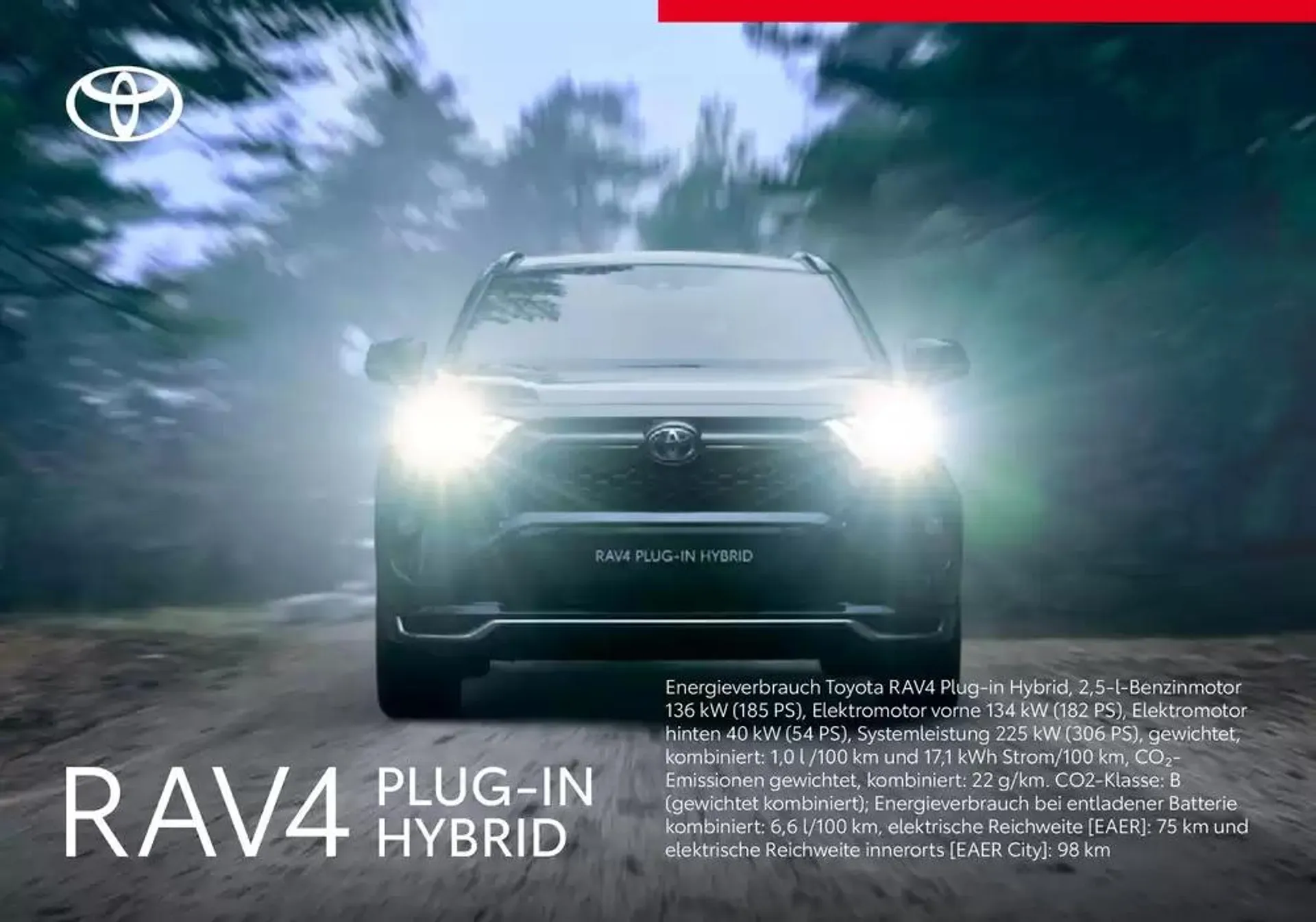 Toyota RAV4 Plug-in Hybrid von 1. Januar bis 1. Januar 2026 - Prospekt seite 1