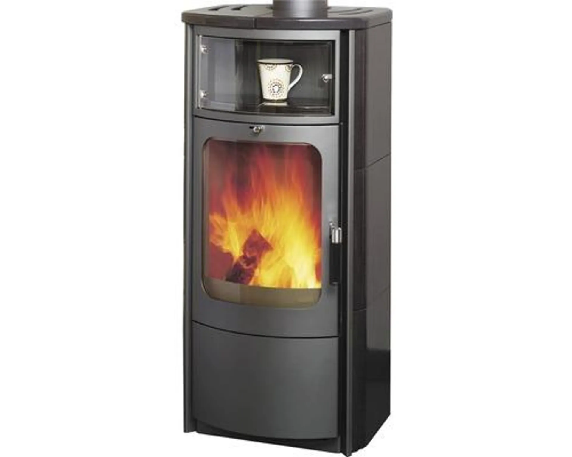 Kaminofen Hark Opera-B Keramik meteor-schwarz 5 kW