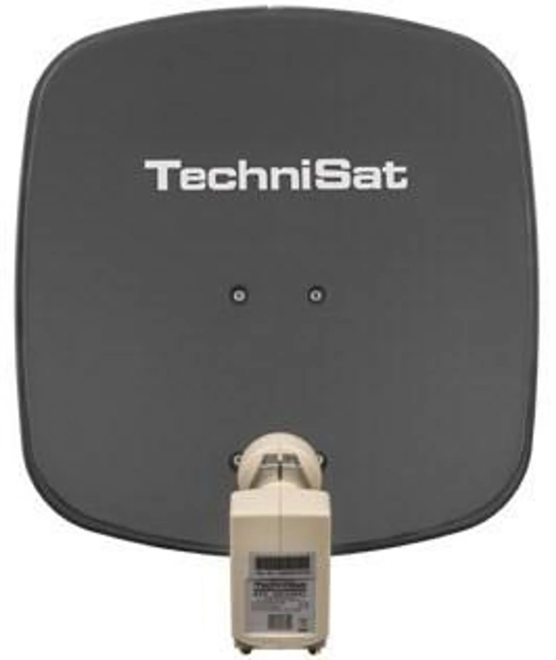 TechniSat DigiDish 45 Universal-Twin-LNB Satellitenantenne grau