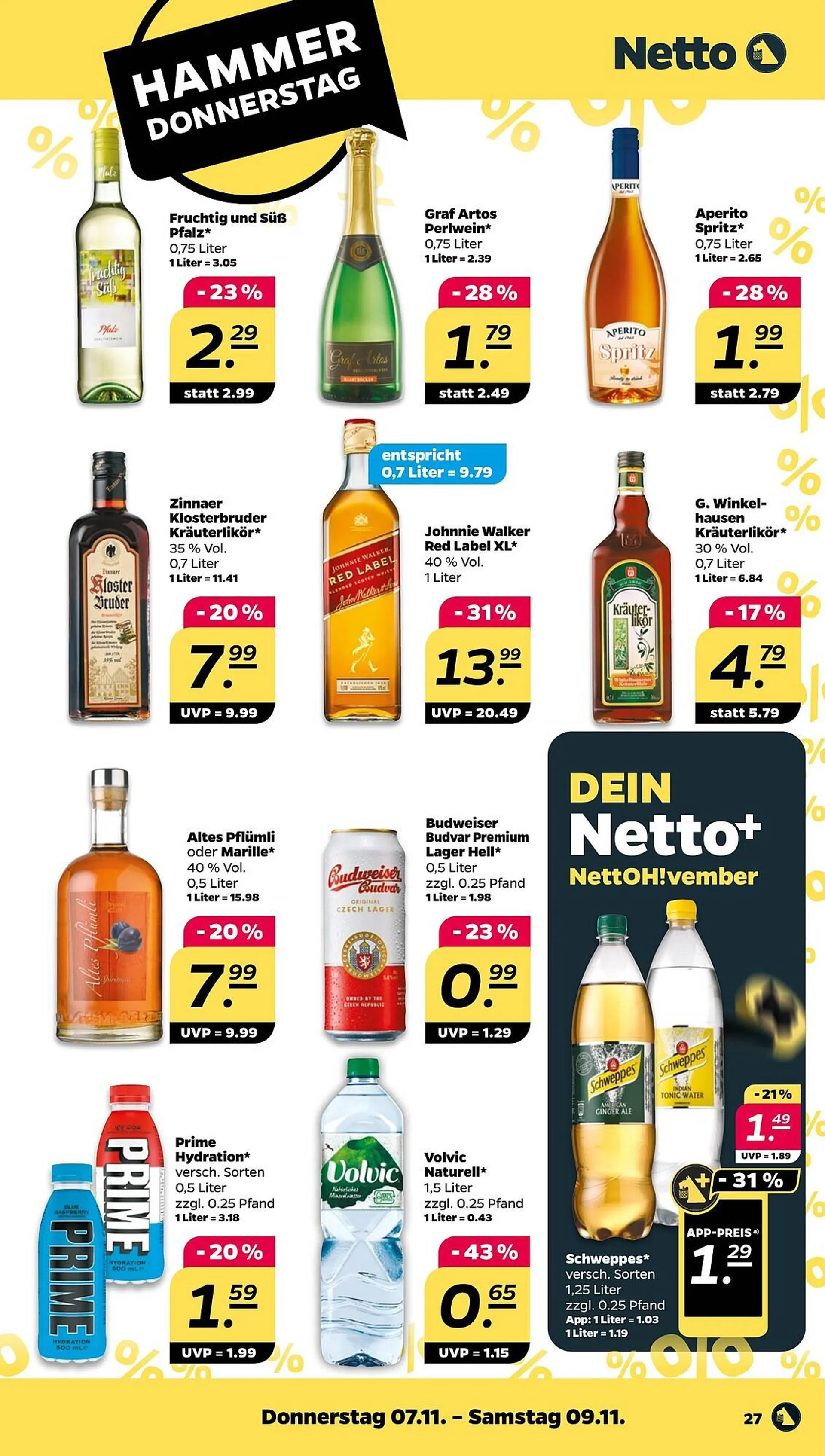 NETTO Prospekt von 4. November bis 9. November 2024 - Prospekt seite 27