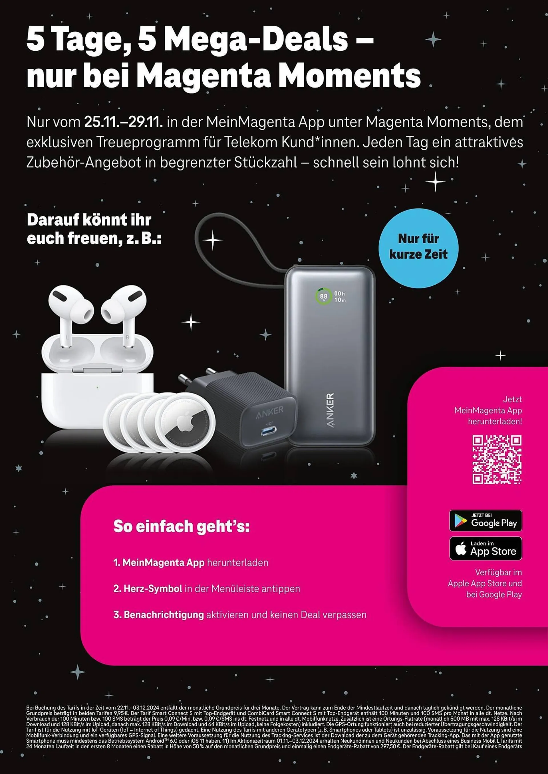 Telekom Shop Prospekt von 22. November bis 3. Dezember 2024 - Prospekt seite 7