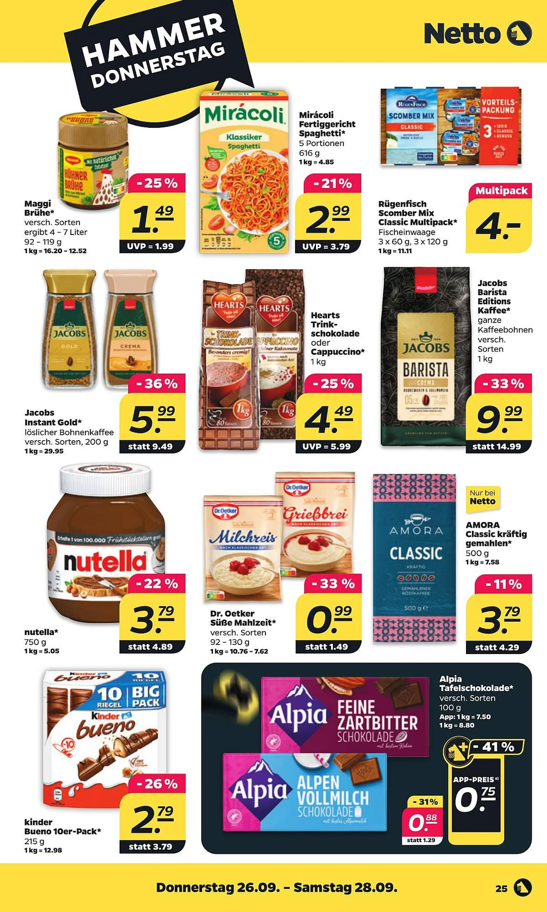 NETTO Prospekt von 23. September bis 28. September 2024 - Prospekt seite 29