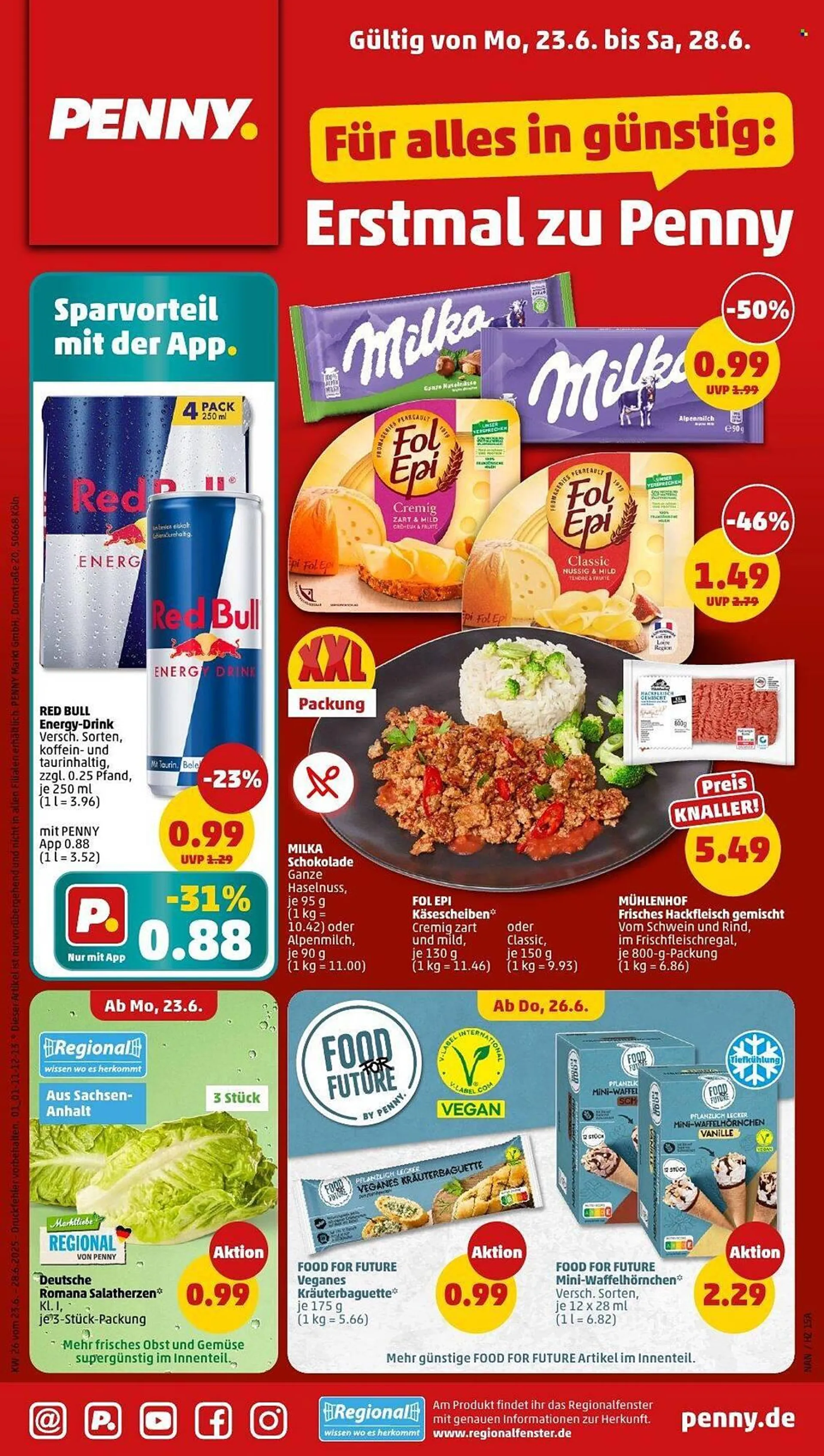 PENNY Prospekt von 23. Juni bis 28. Juni 2025 - Prospekt seite 1