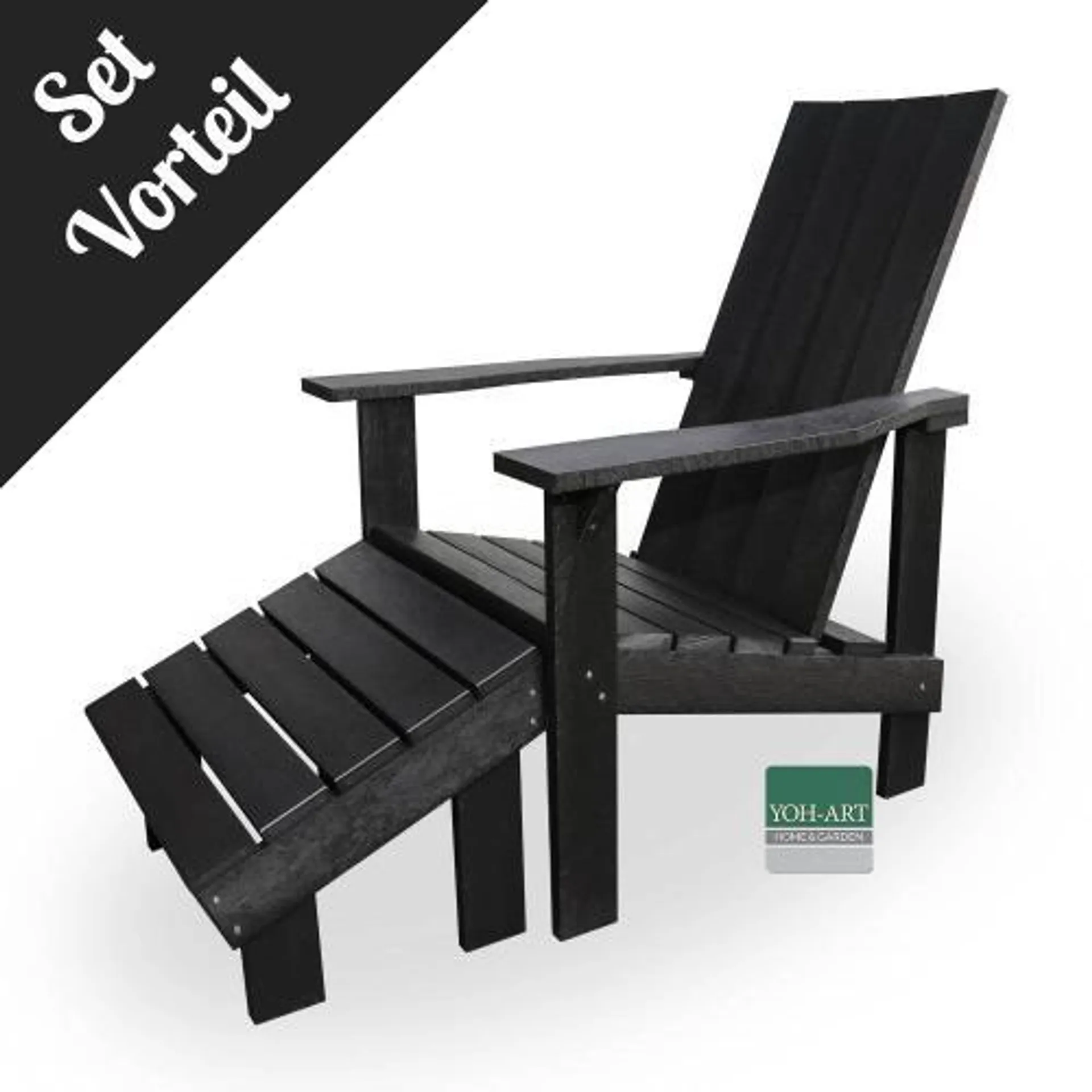 Adirondack Chair Coast Set Cool Coal