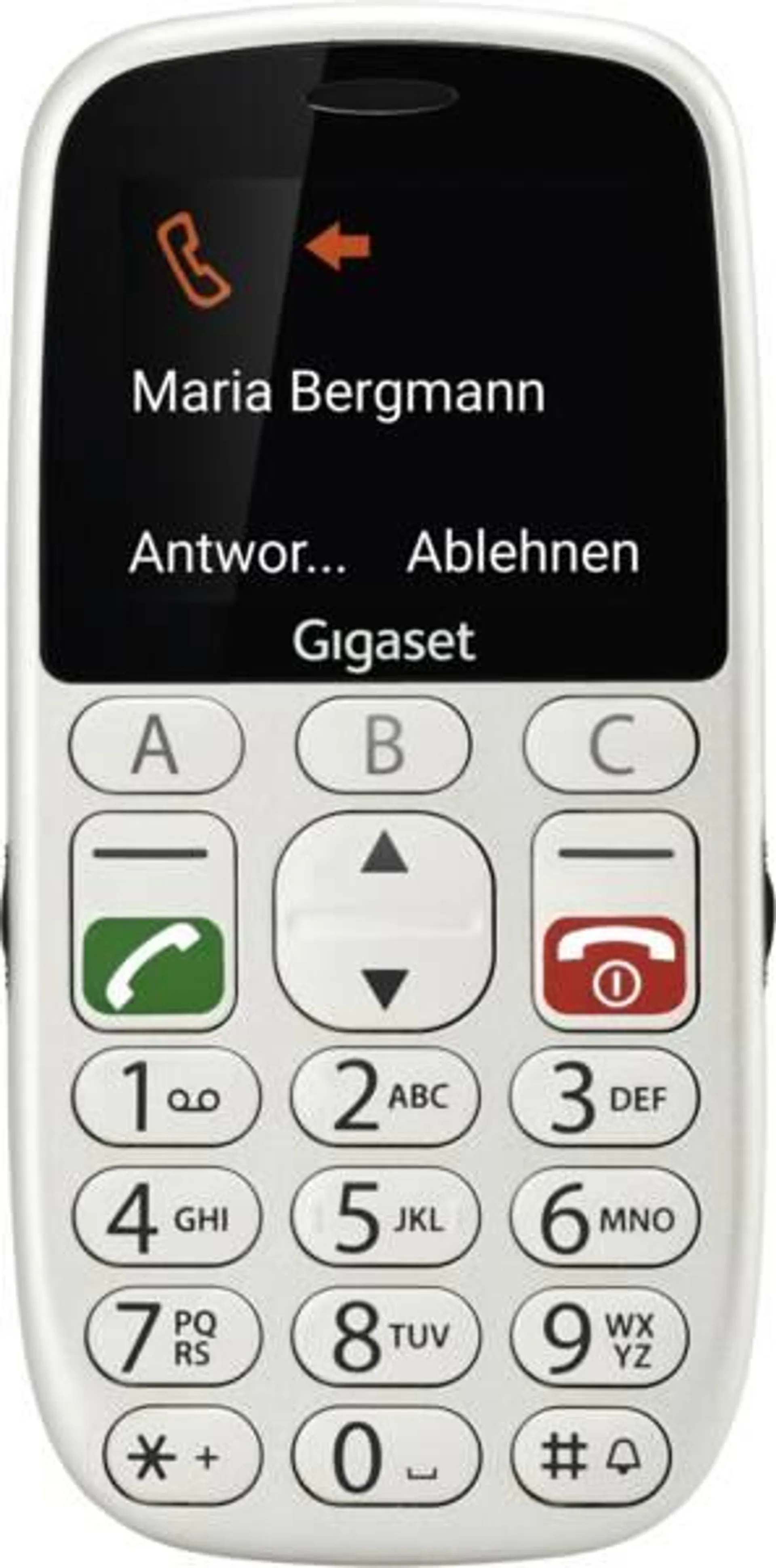 Gigaset GL390 Dual SIM - Pearl-White