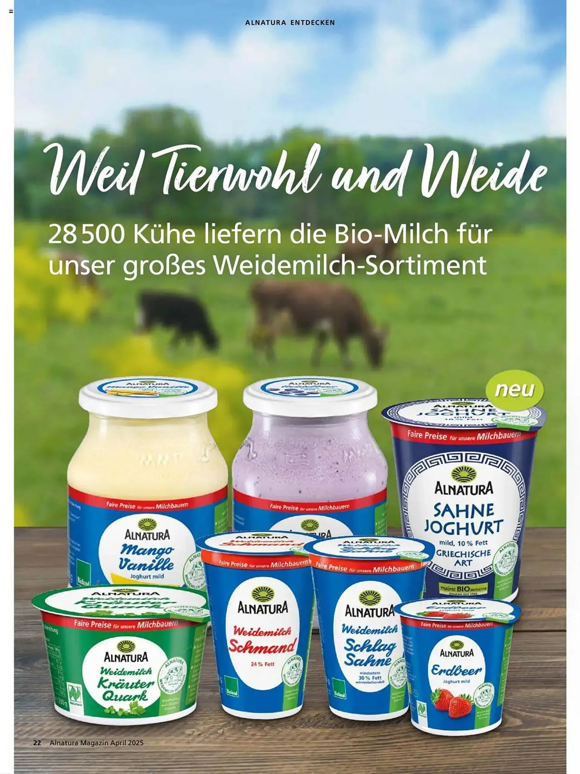 Alnatura Prospekt von 1. April bis 30. April 2025 - Prospekt seite 22
