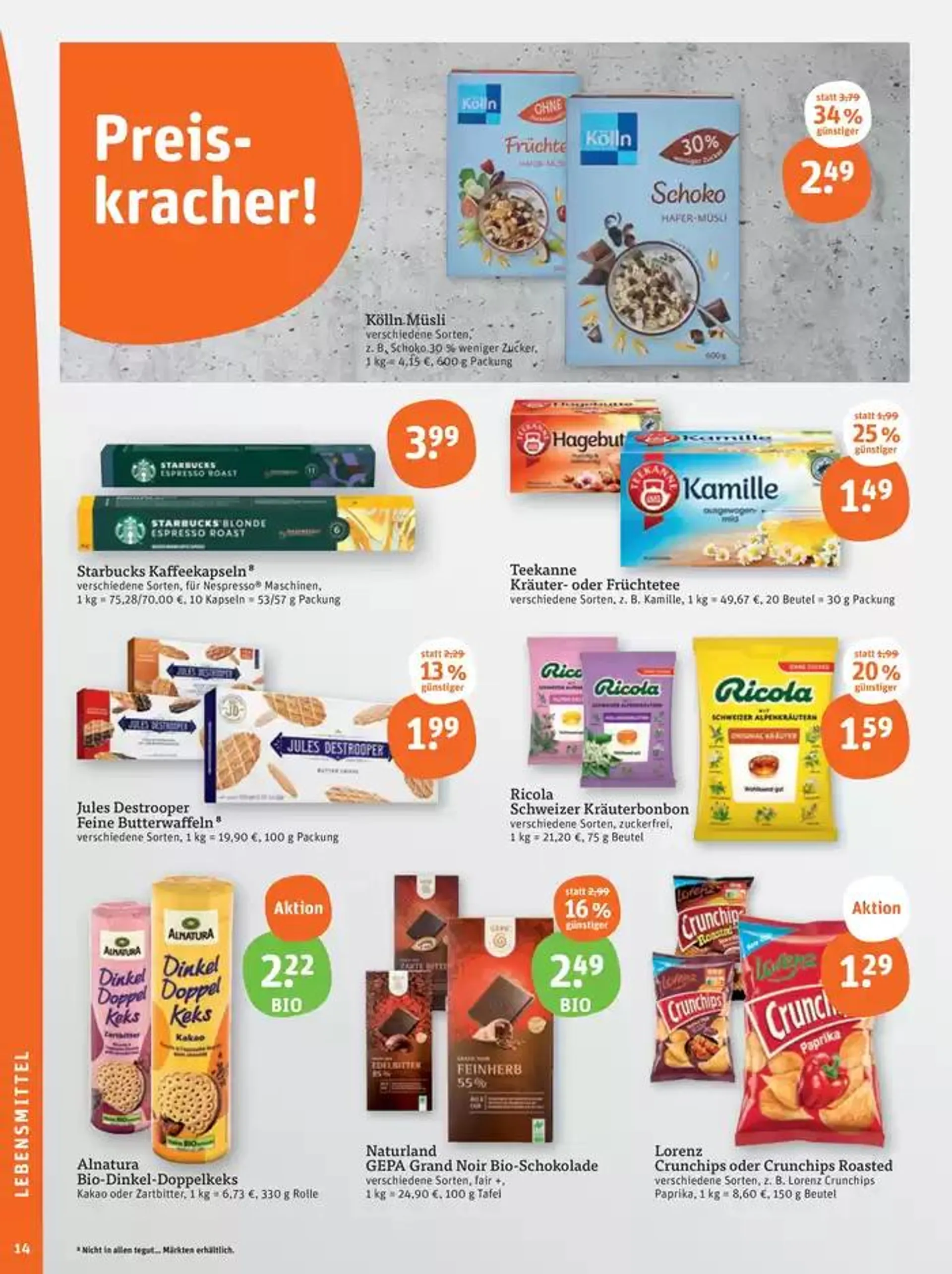 Jetzt sparen mit unseren Deals von 24. Januar bis 7. Februar 2025 - Prospekt seite 16