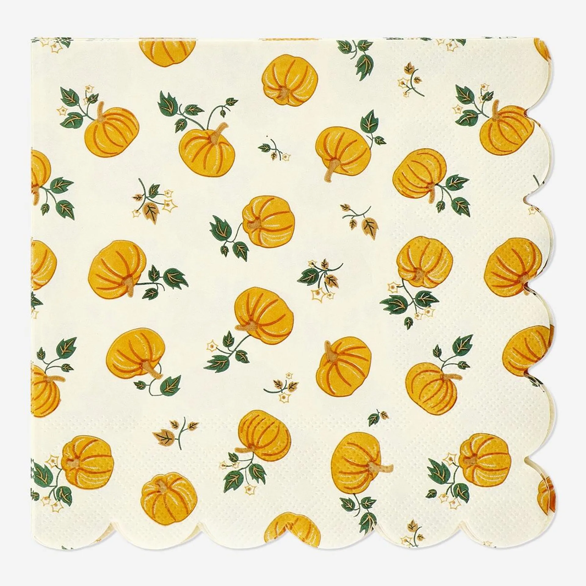 Napkins with Pumpkins - 16 pcs