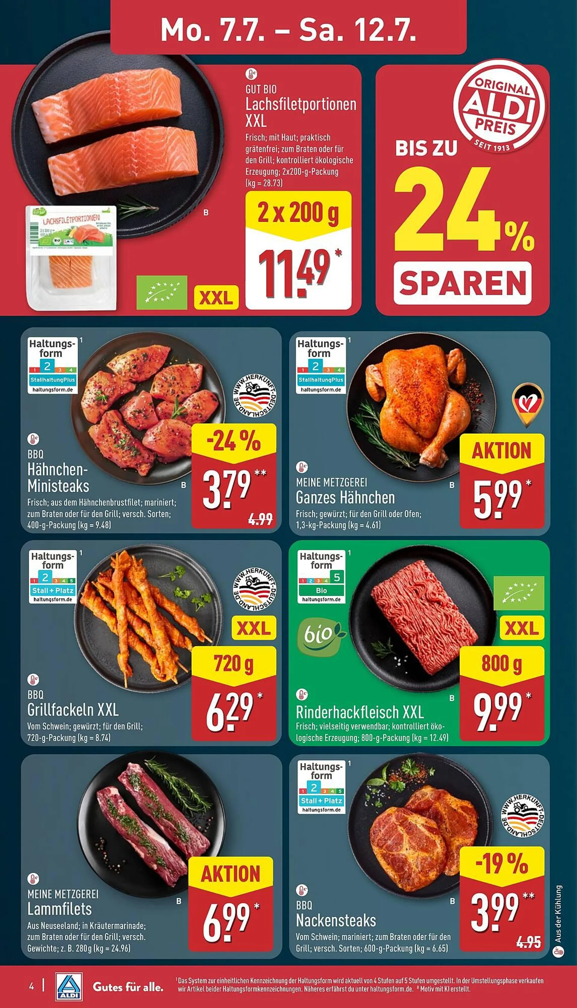 Aldi Nord Prospekt von 7. Juli bis 12. Juli 2025 - Prospekt seite 4