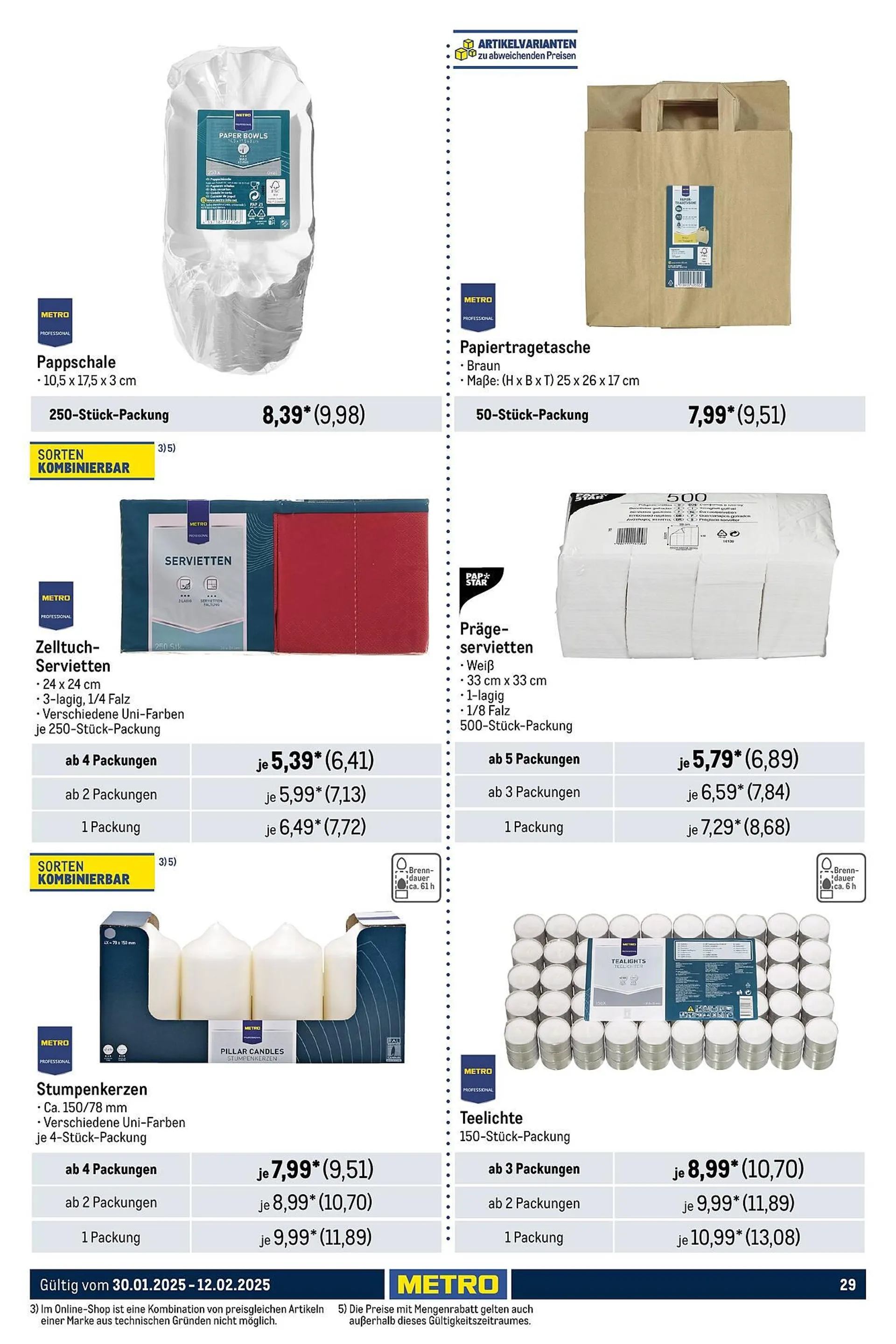METRO Prospekt von 30. Januar bis 12. Februar 2025 - Prospekt seite 29