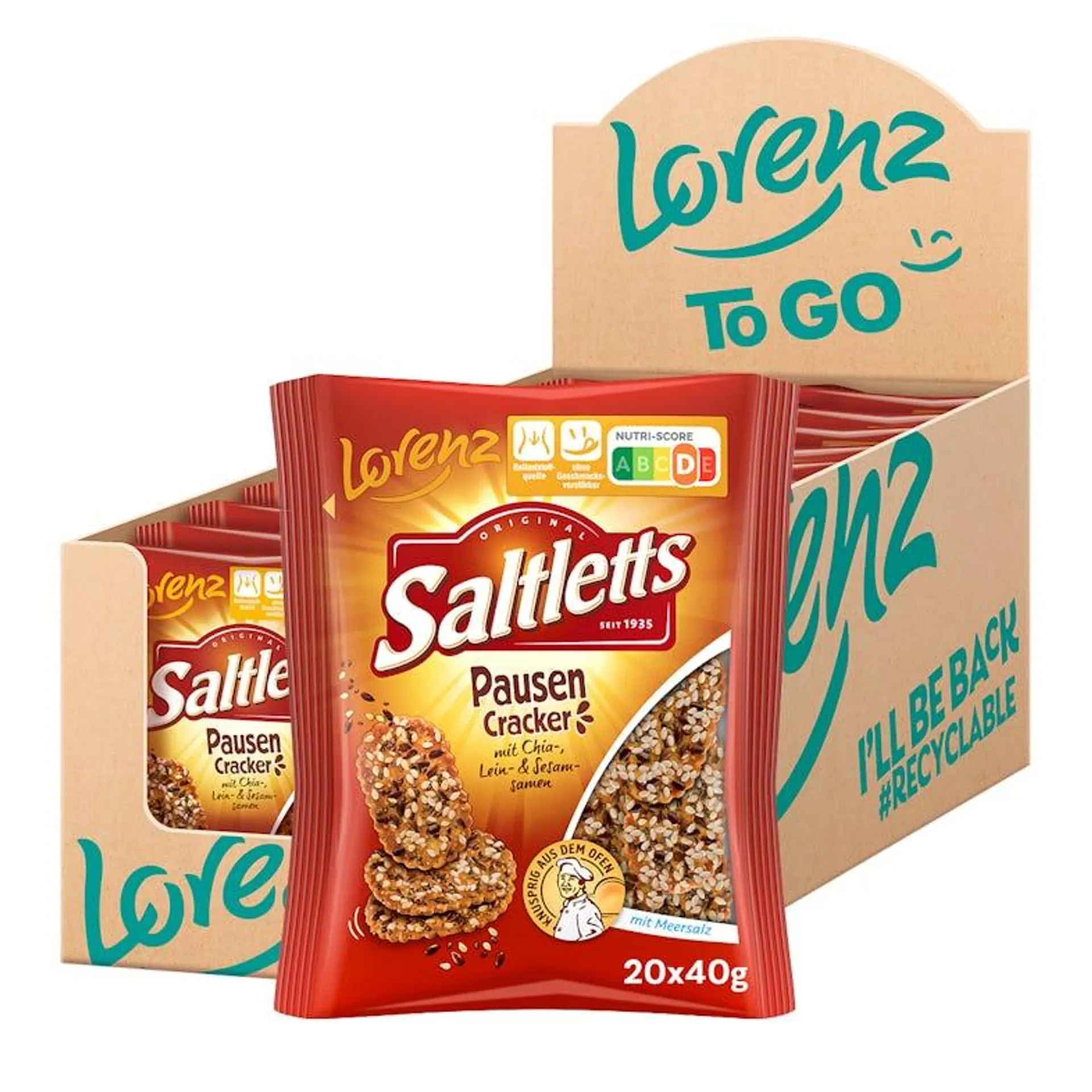 Lorenz Saltletts PausenCracker 14 x 40g (560g)