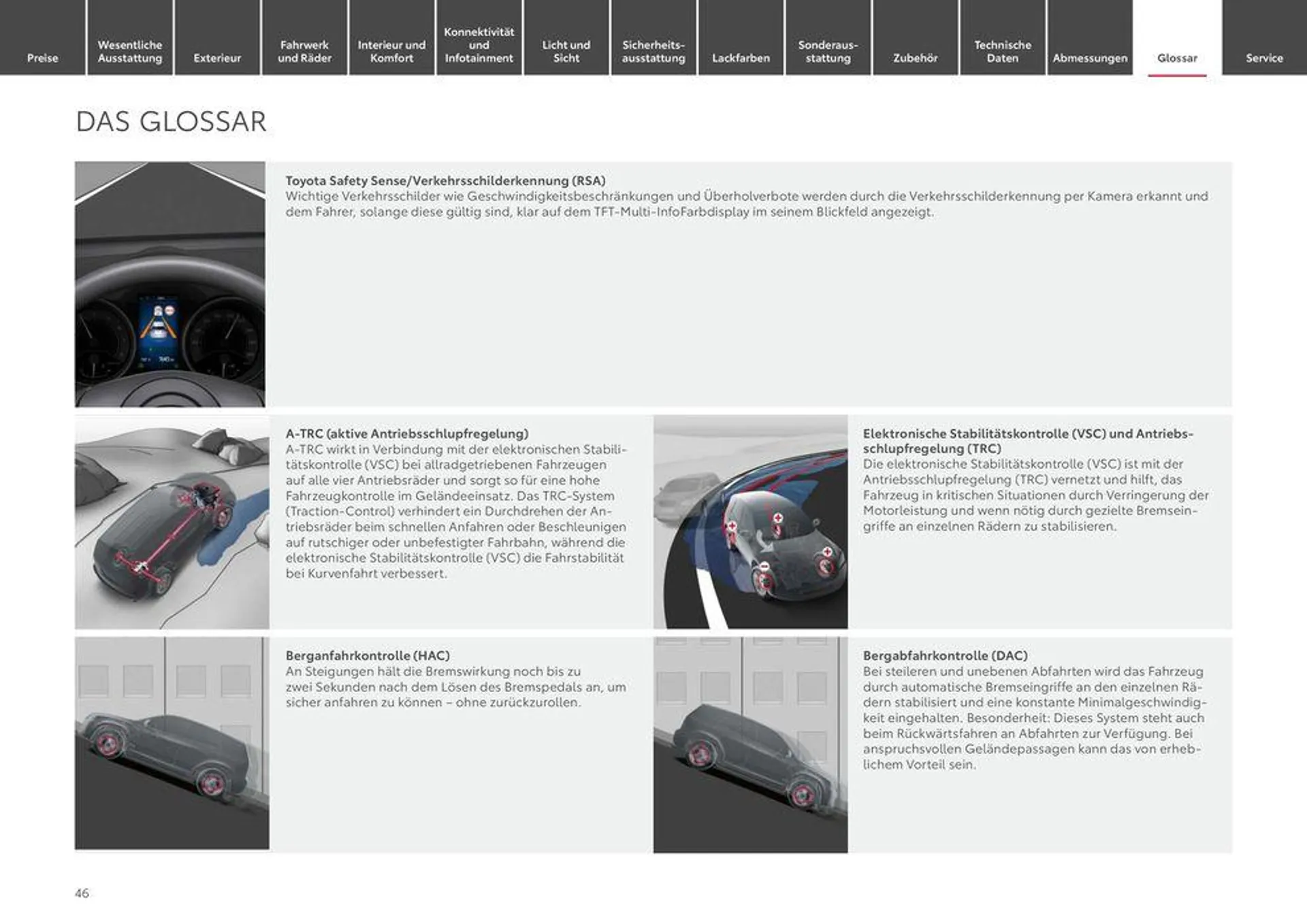 Toyota Hilux von 1. Mai bis 1. Mai 2025 - Prospekt seite 46