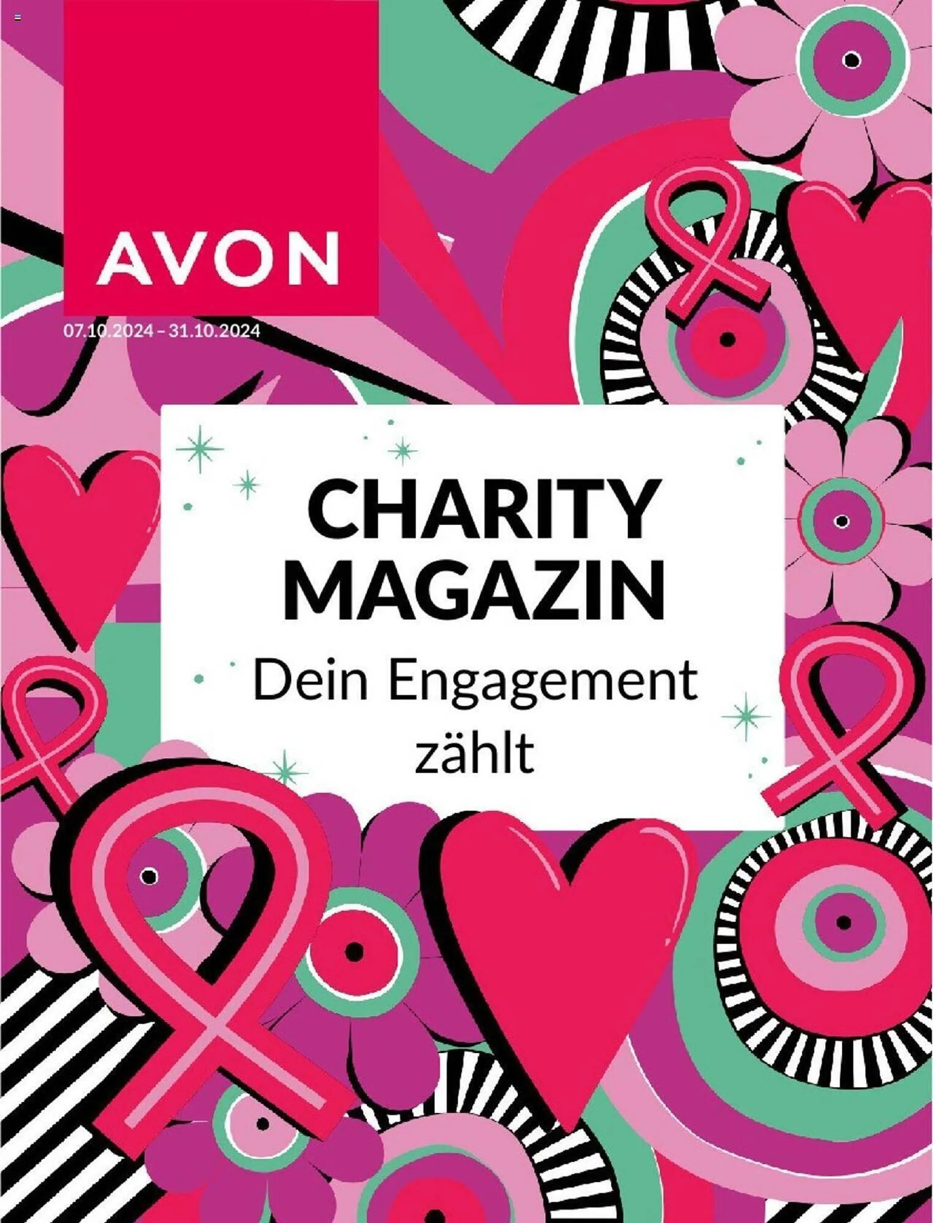 Avon Prospekt von 7. Oktober bis 31. Oktober 2024 - Prospekt seite 1