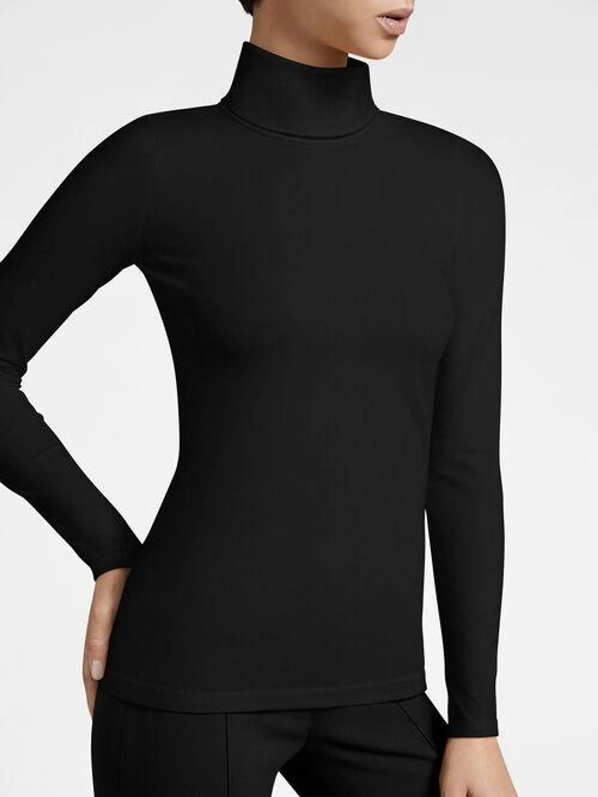 Turtleneck Top Long Sleeves