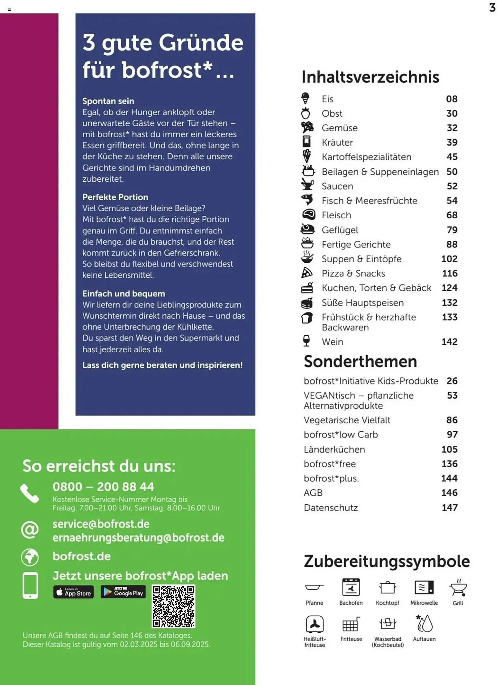 Bofrost Prospekt von 2. März bis 6. September 2025 - Prospekt seite 3