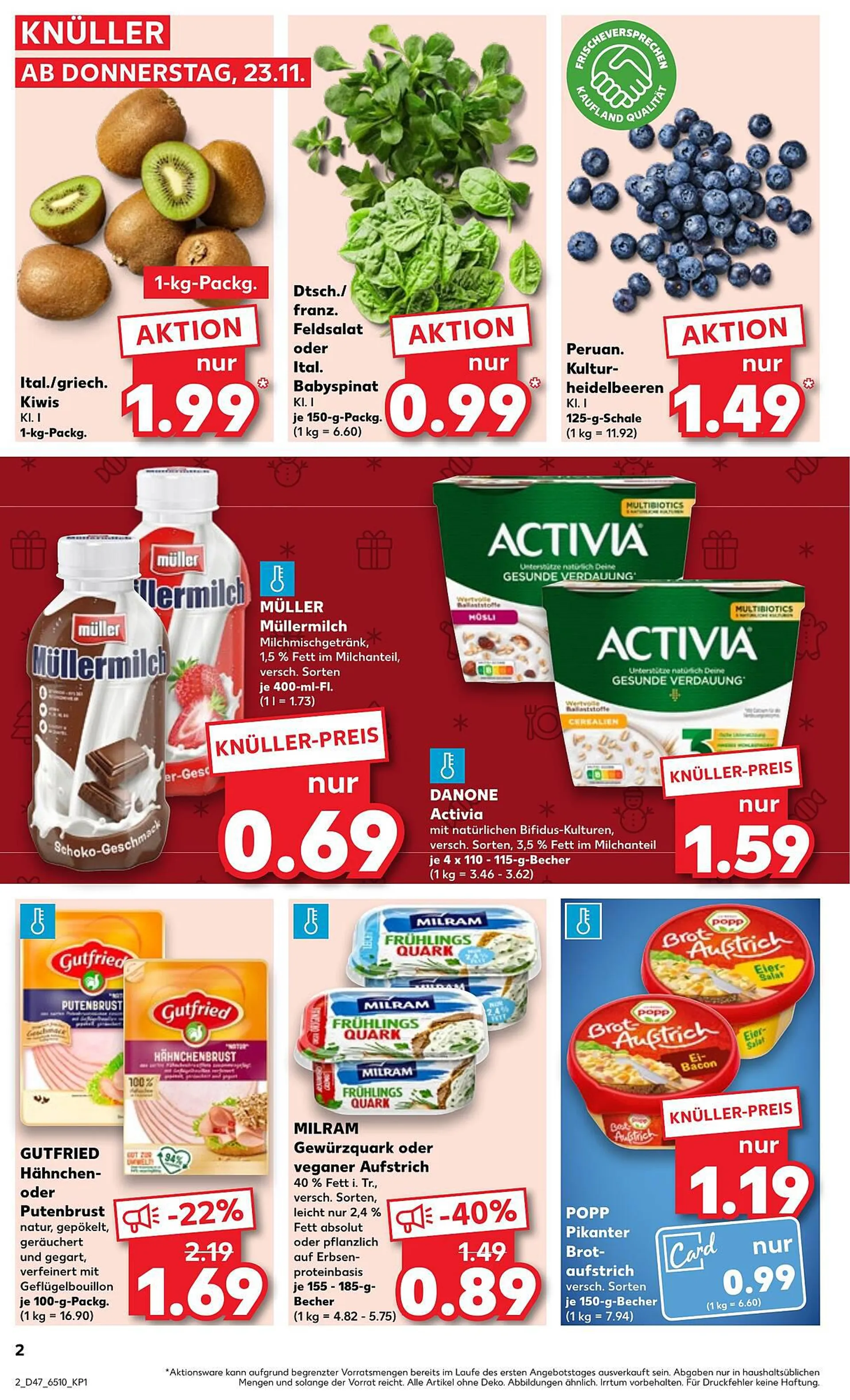 Kaufland Duitsland Folder van 20 november tot 22 november 2023 - Folder pagina 2