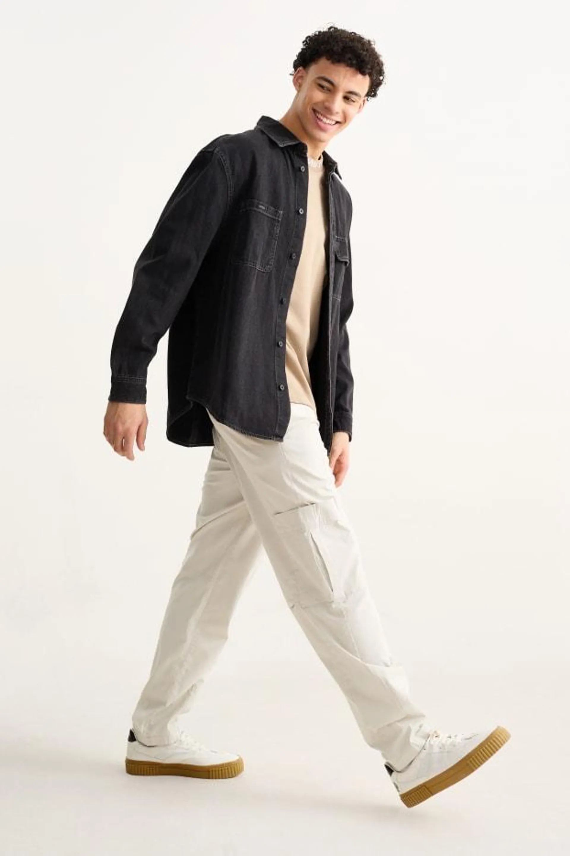 Cargo kalhoty - relaxed fit