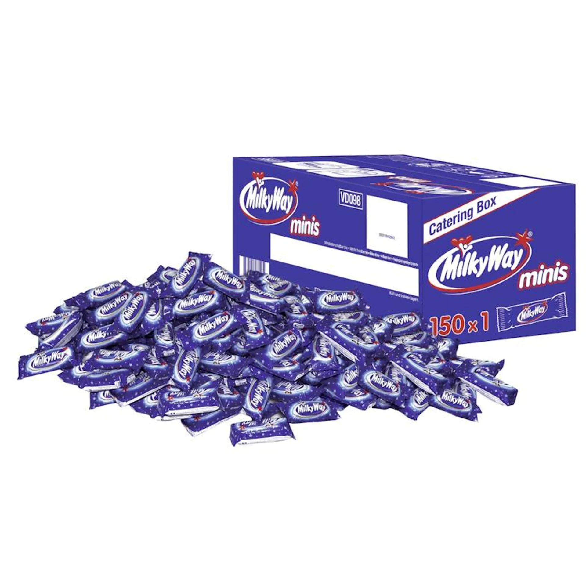 Milky Way Minis Catering Box 150 Portionen x 15.5 g (2.32kg)