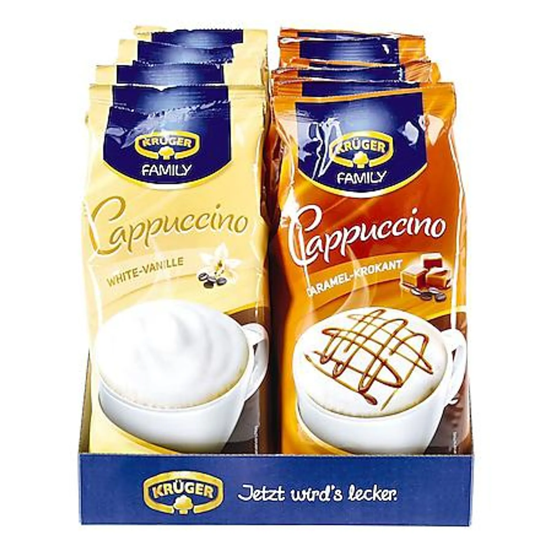 Krüger Family Cappuccino 500g, verschiedene Sorten, 12er Pack