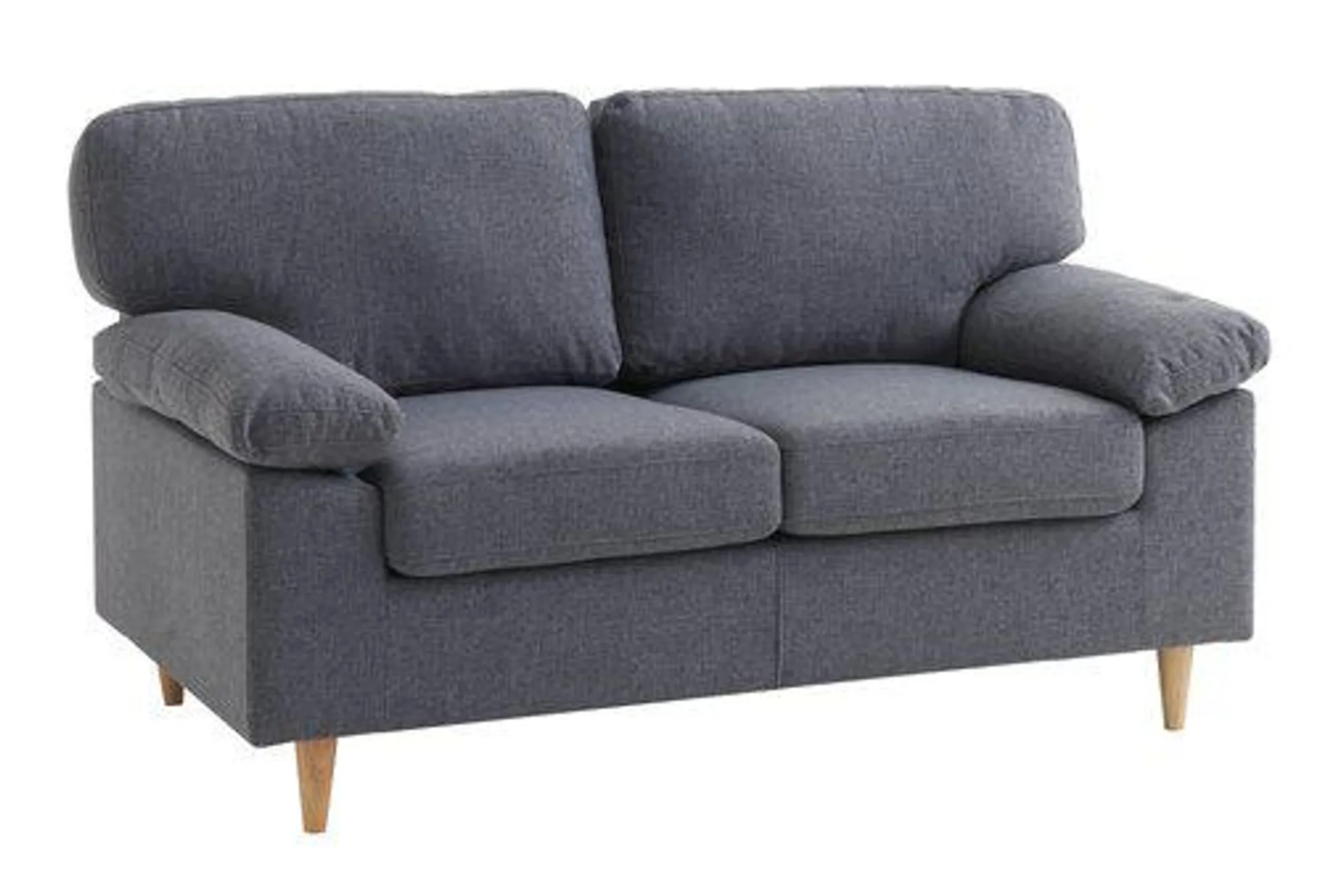 Sofa GEDVED 2-Sitzer grau