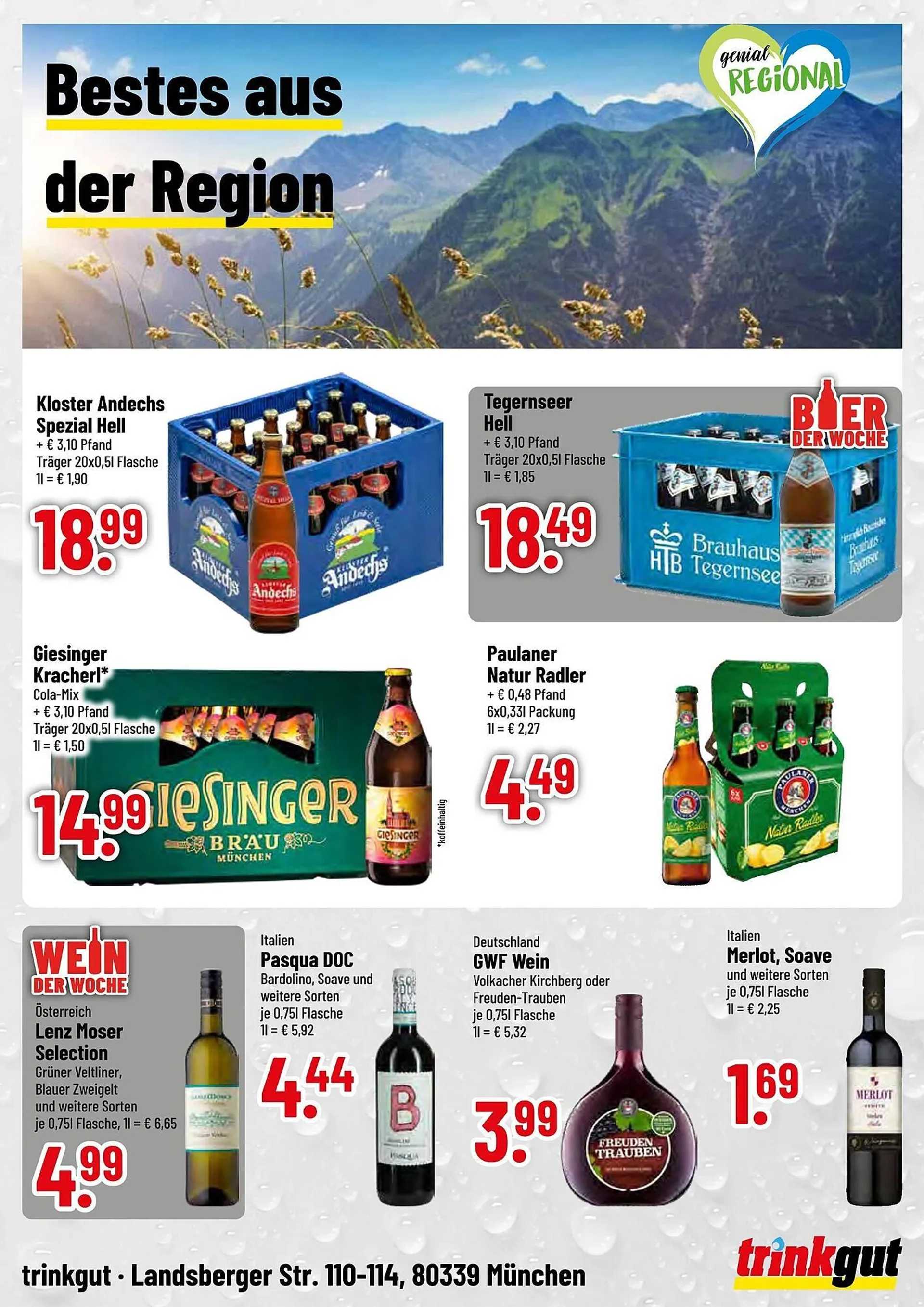 trinkgut Prospekt von 5. Mai bis 11. Mai 2025 - Prospekt seite 4