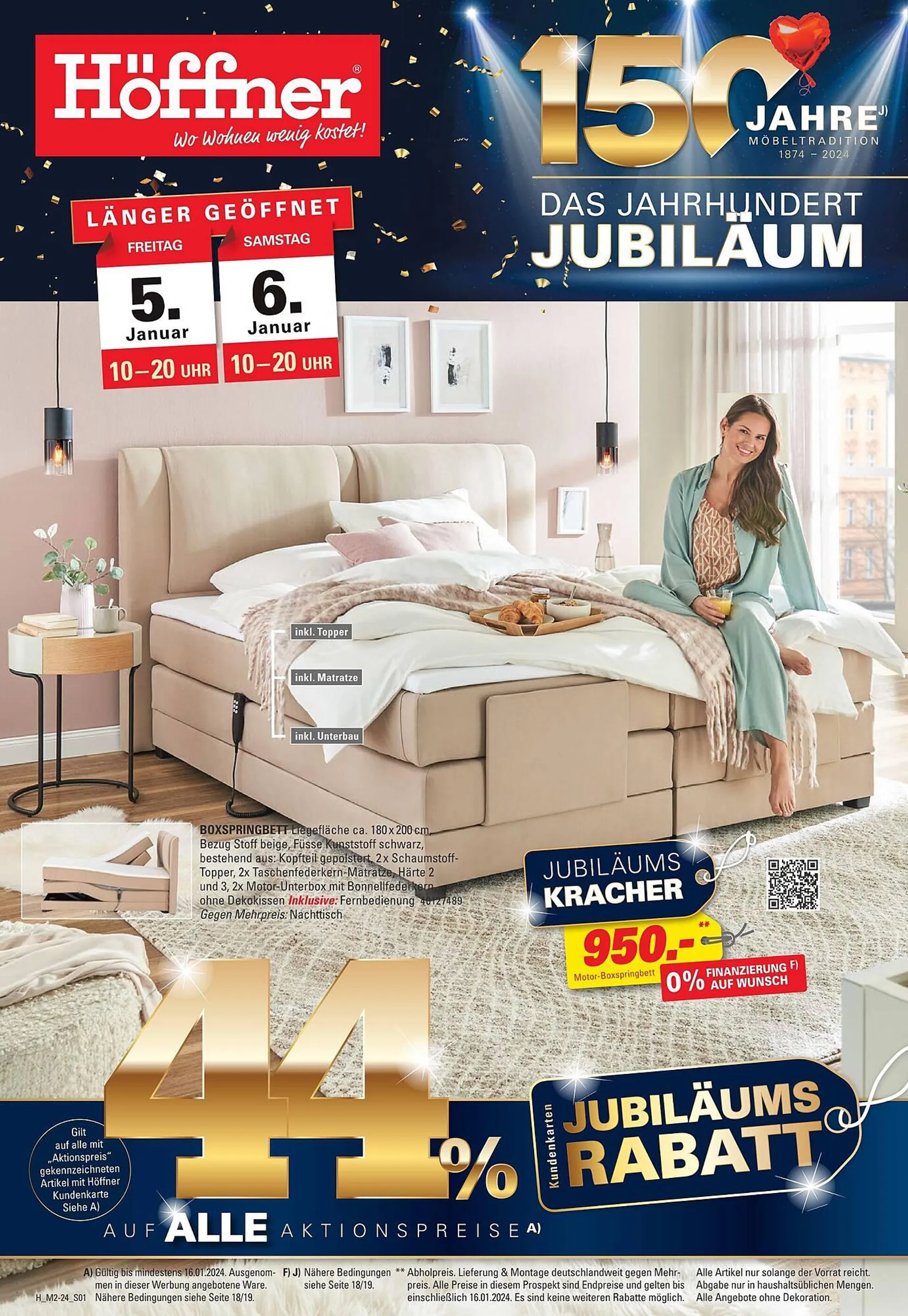 Höffner Prospekt gültig bis 16. Januar 2024