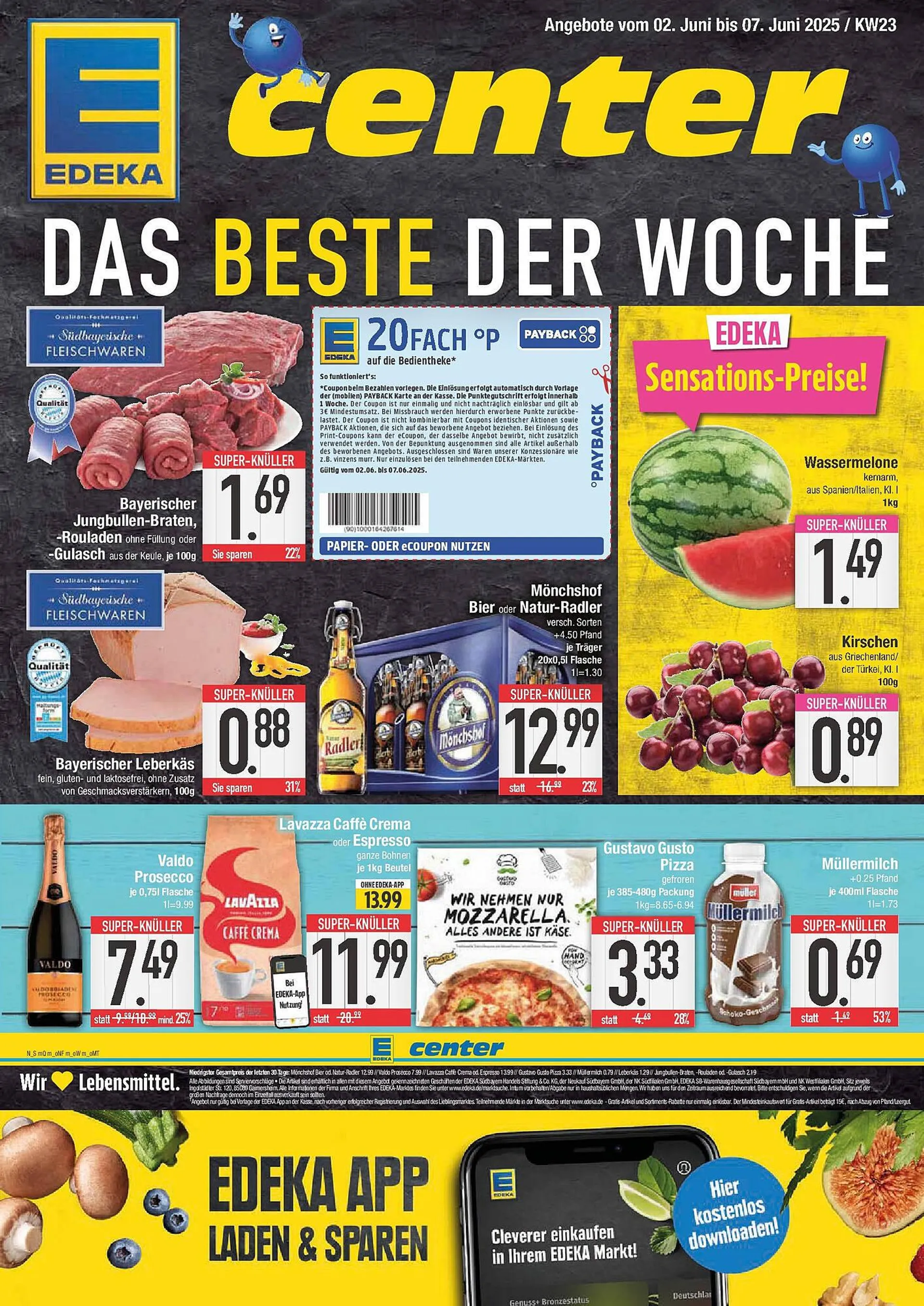 E-Center Prospekt von 1. Juni bis 7. Juni 2025 - Prospekt seite 1