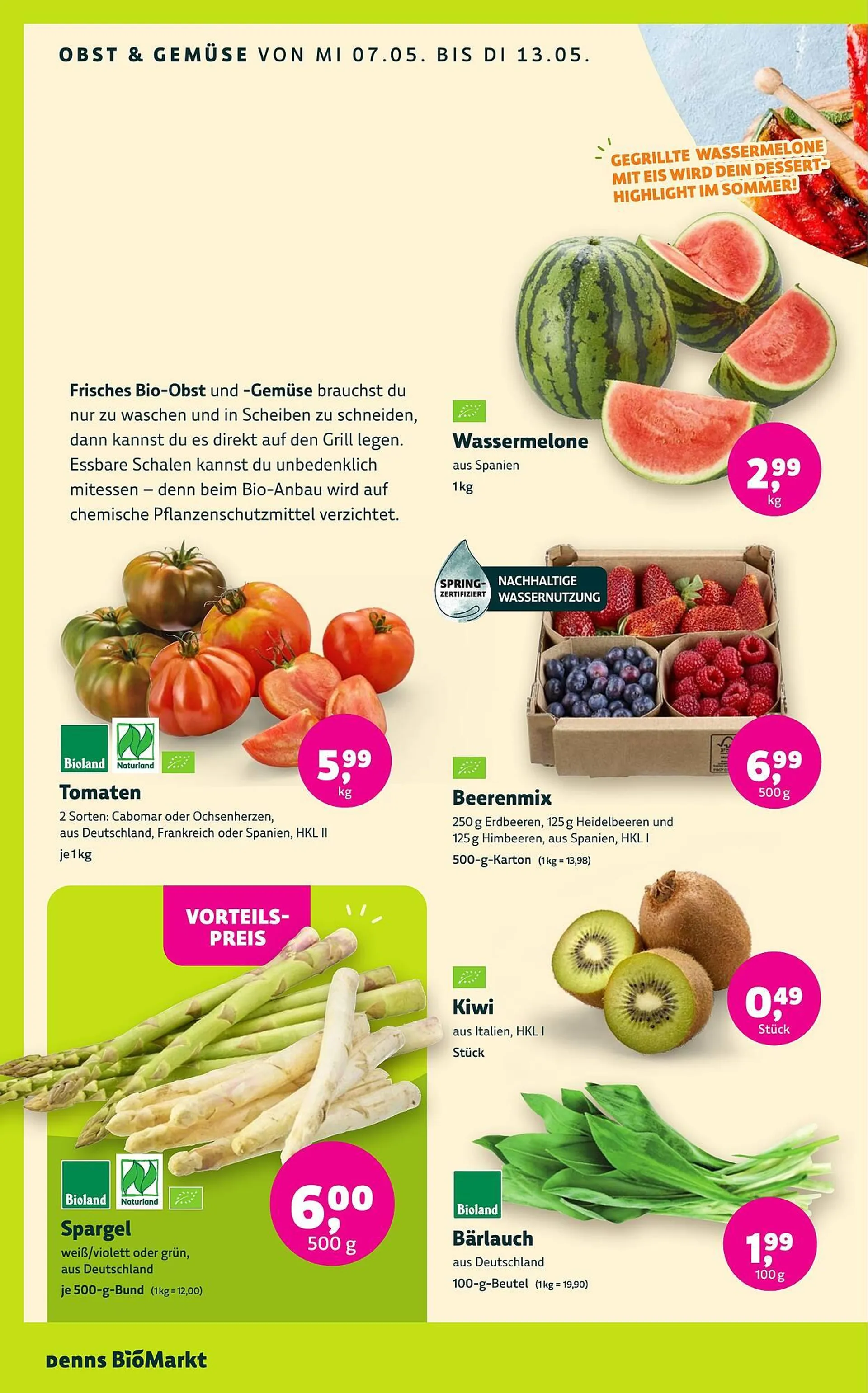 Landmann's Biomarkt Prospekt von 7. Mai bis 20. Mai 2025 - Prospekt seite 2